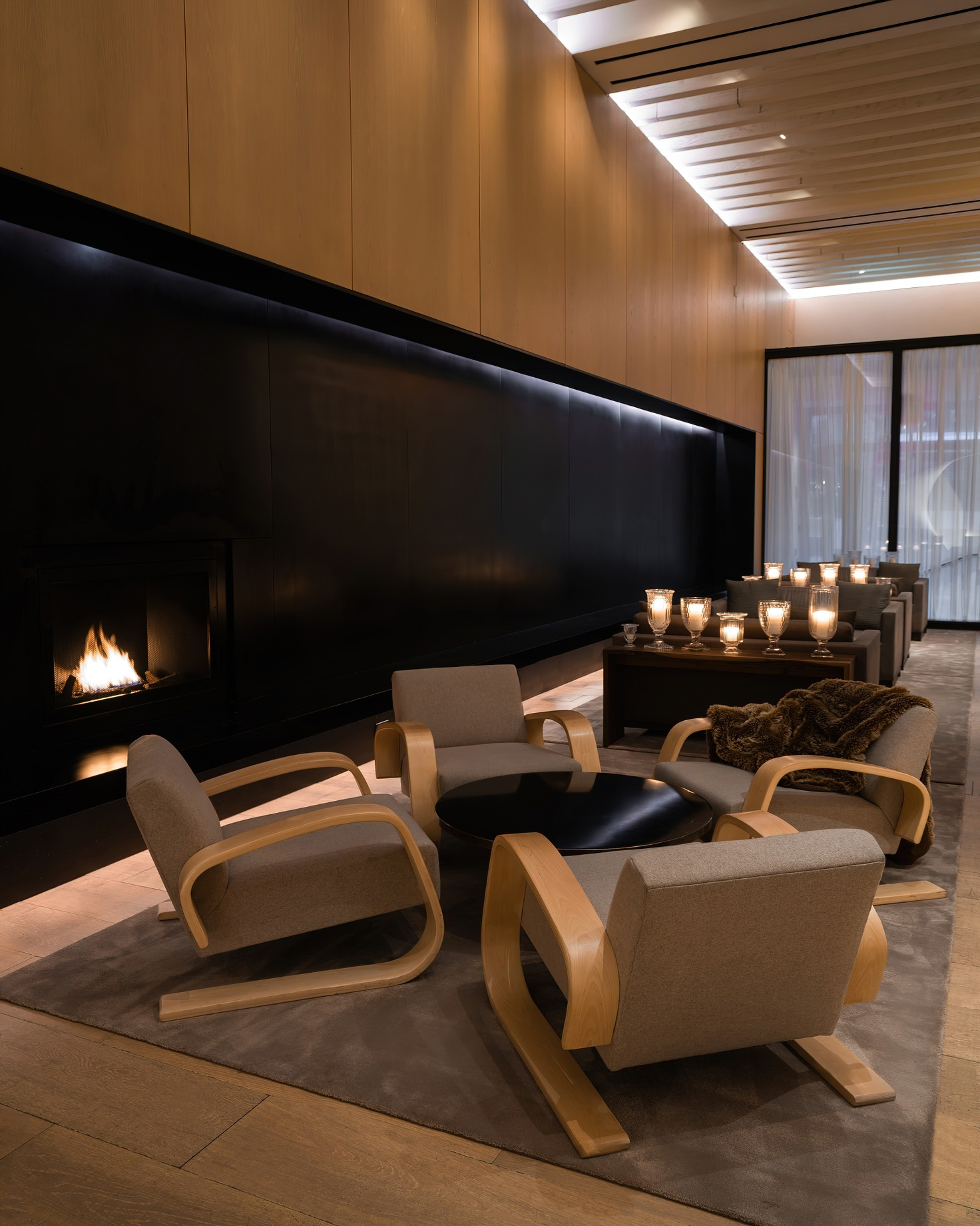 The New York EDITION Hotel – New York, NY, USA – Fireside Seating