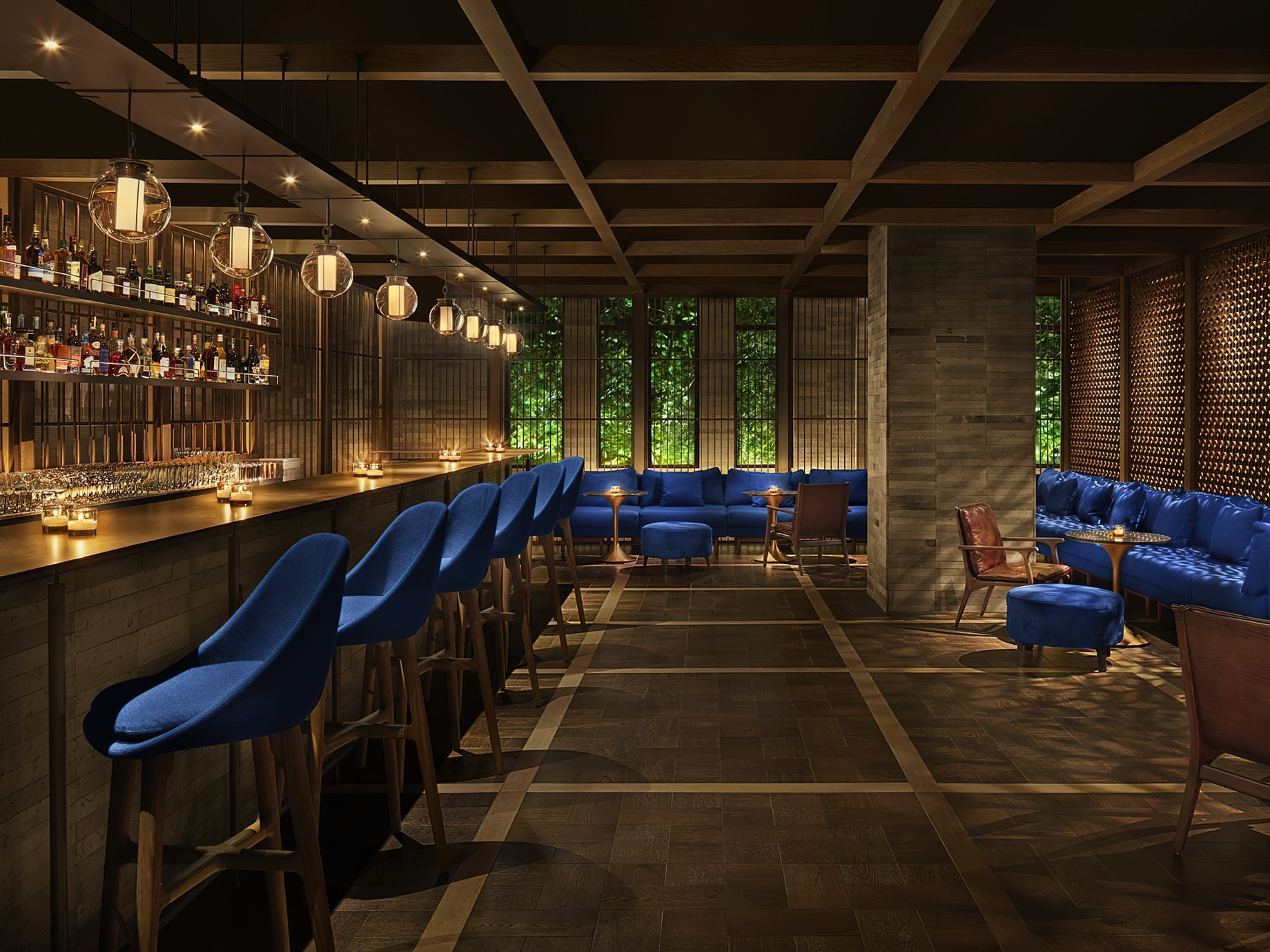 The Shanghai EDITION Hotel – Shanghai, China – Canton Disco Bar Seating