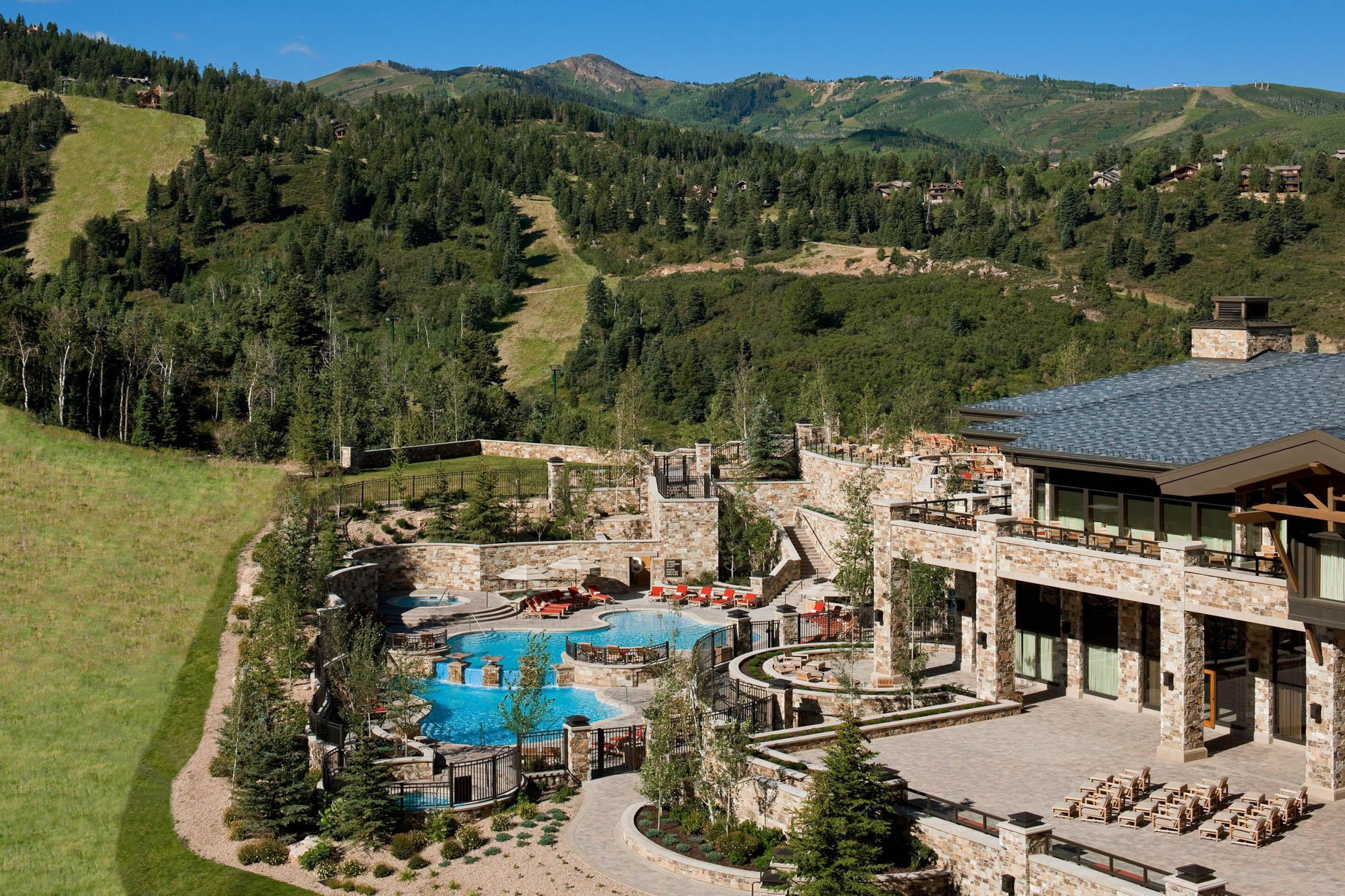 The St. Regis Deer Valley Resort – Park City, UT, USA – Summer Exterior