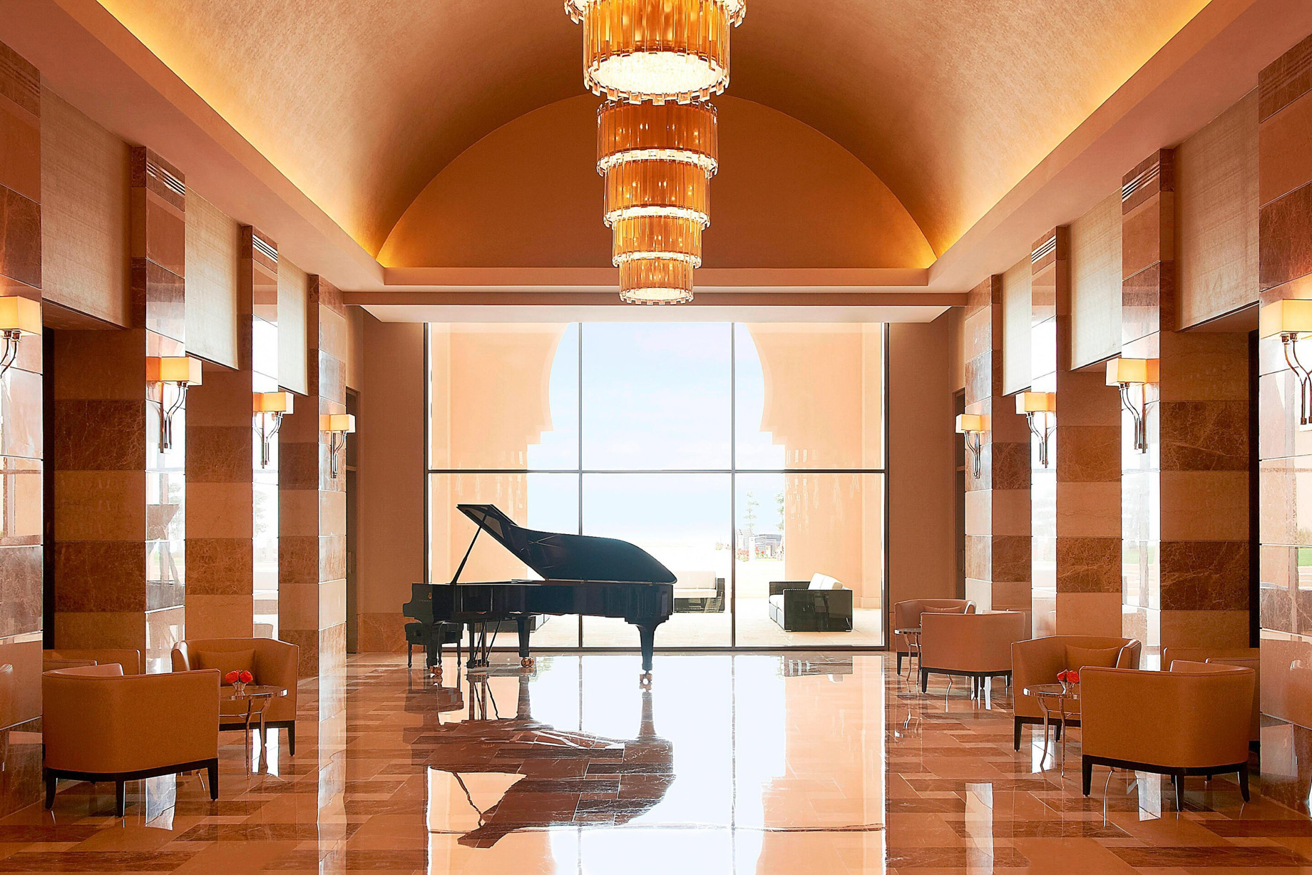The St. Regis Doha Hotel – Doha, Qatar – Lobby Piano