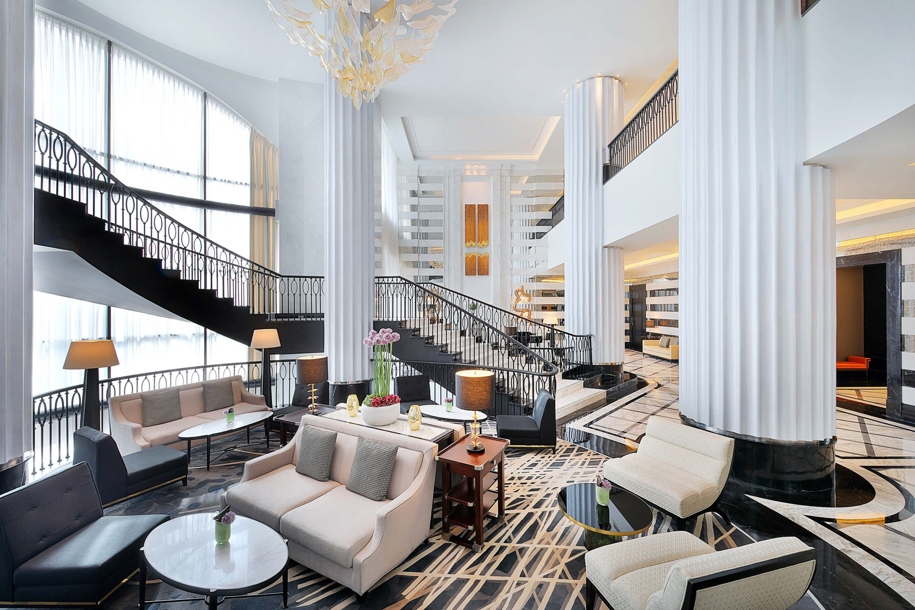 The St. Regis Amman Hotel - Amman, Jordan - Tea Lounge Interior