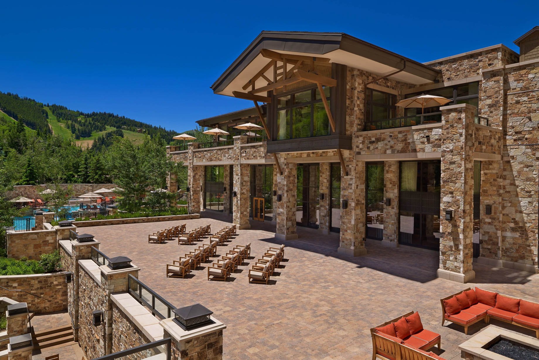 The St. Regis Deer Valley Resort – Park City, UT, USA – Astor Exterior Terrace