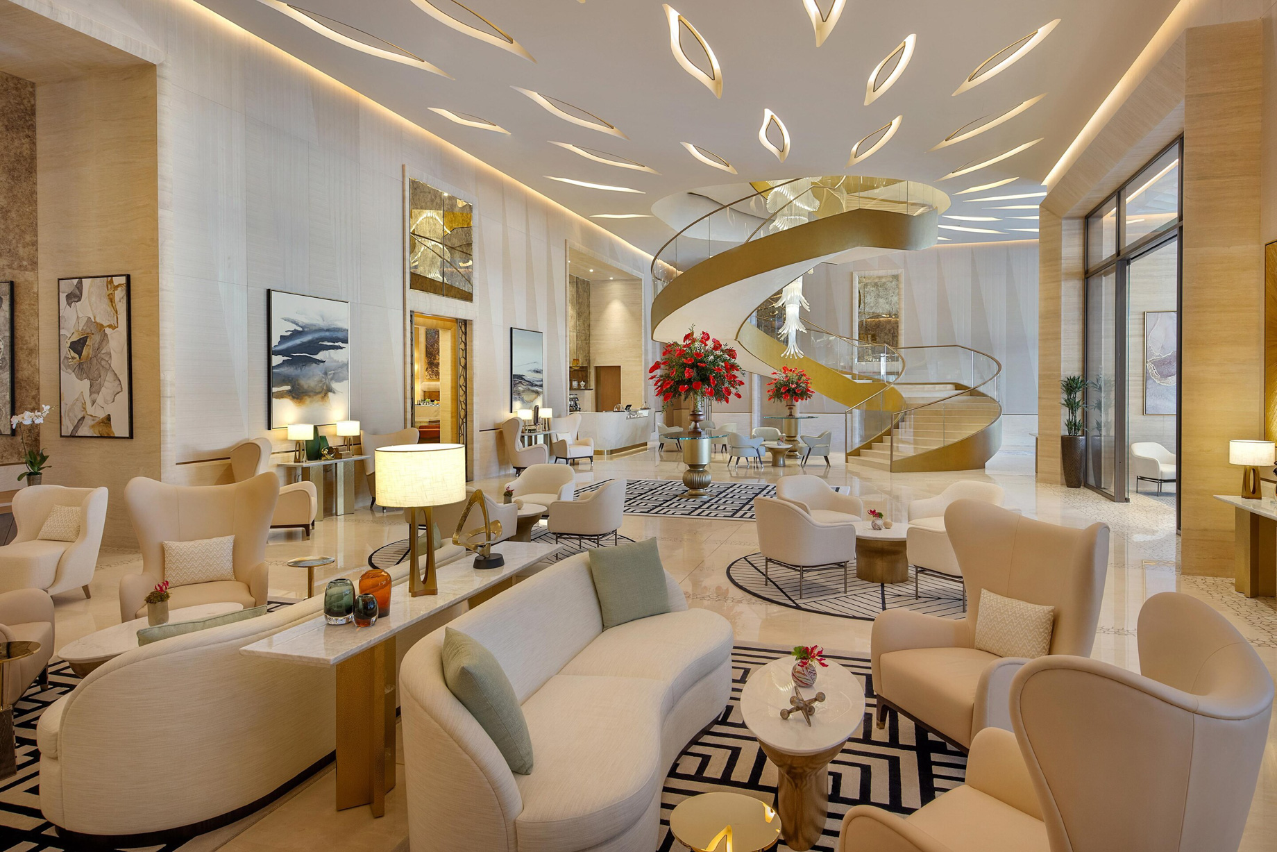 The St. Regis Dubai The Palm Jumeirah Hotel - Dubai, UAE - Lobby