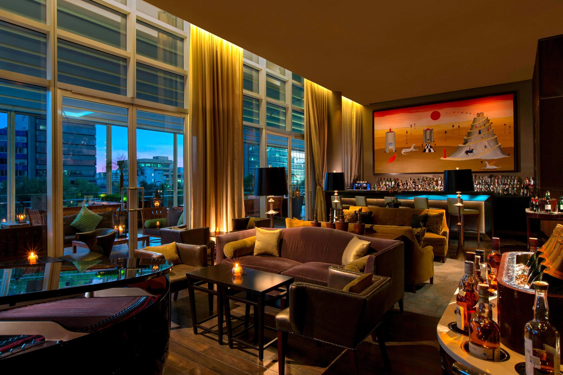The St. Regis Mexico City Hotel – Mexico City, Mexico – King Cole Bar Seating