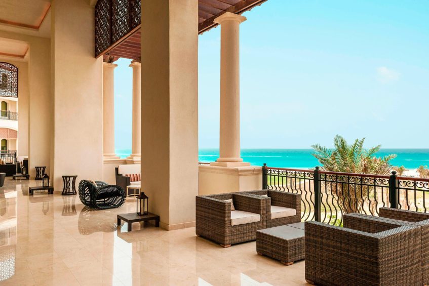 The St. Regis Saadiyat Island Resort - Abu Dhabi, UAE - The Manhattan Lounge Ocean View Terrace