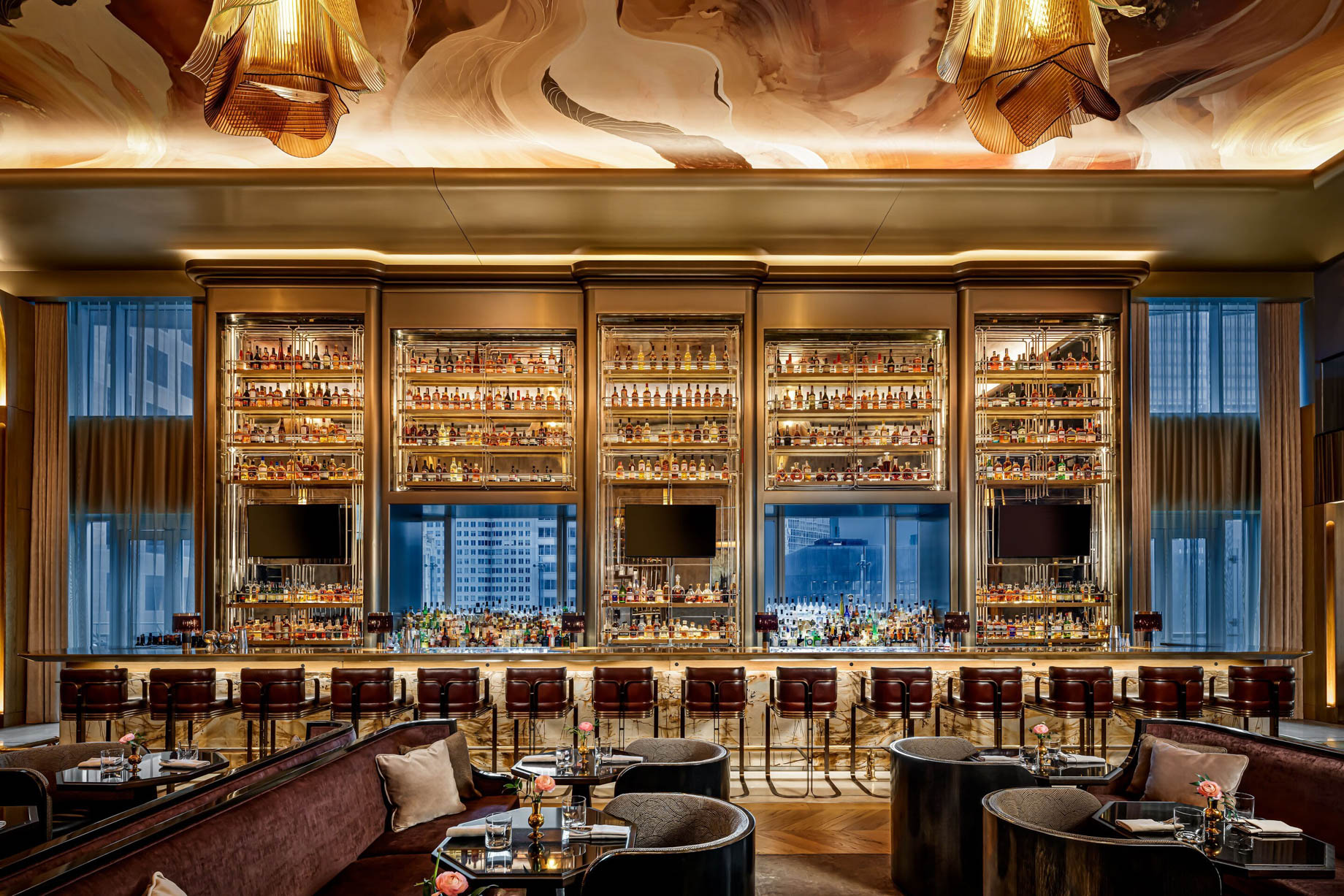 The St. Regis Toronto Hotel – Toronto, Ontario, Canada – Louix Louis Bar Interior