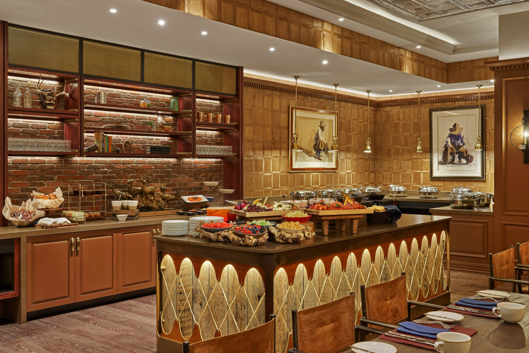 The St. Regis Aspen Resort – Aspen, CO, USA – Velvet Buck Buffet