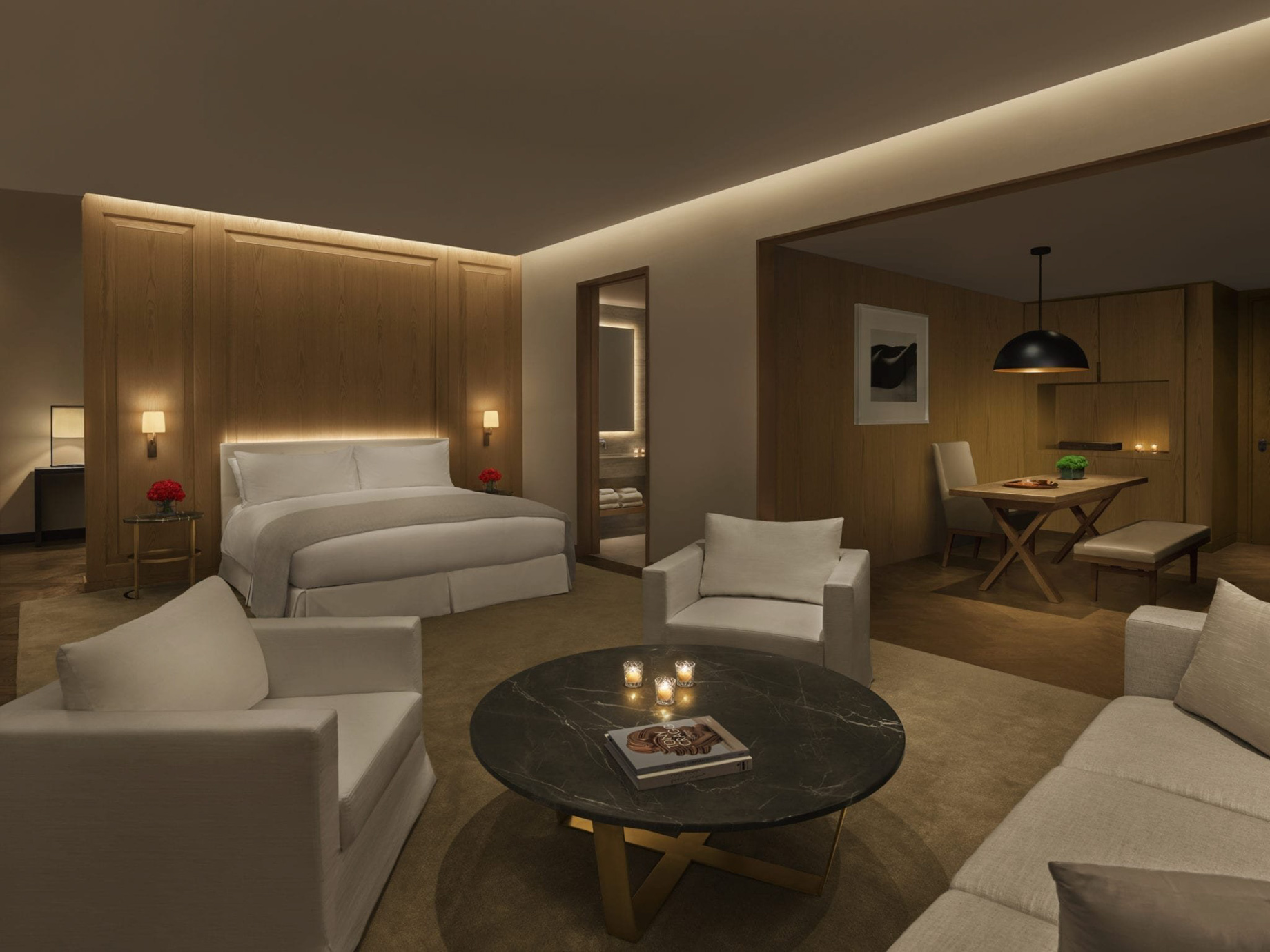 The Abu Dhabi EDITION Hotel – Abu Dhabi, UAE – LOFT Suite Study Area