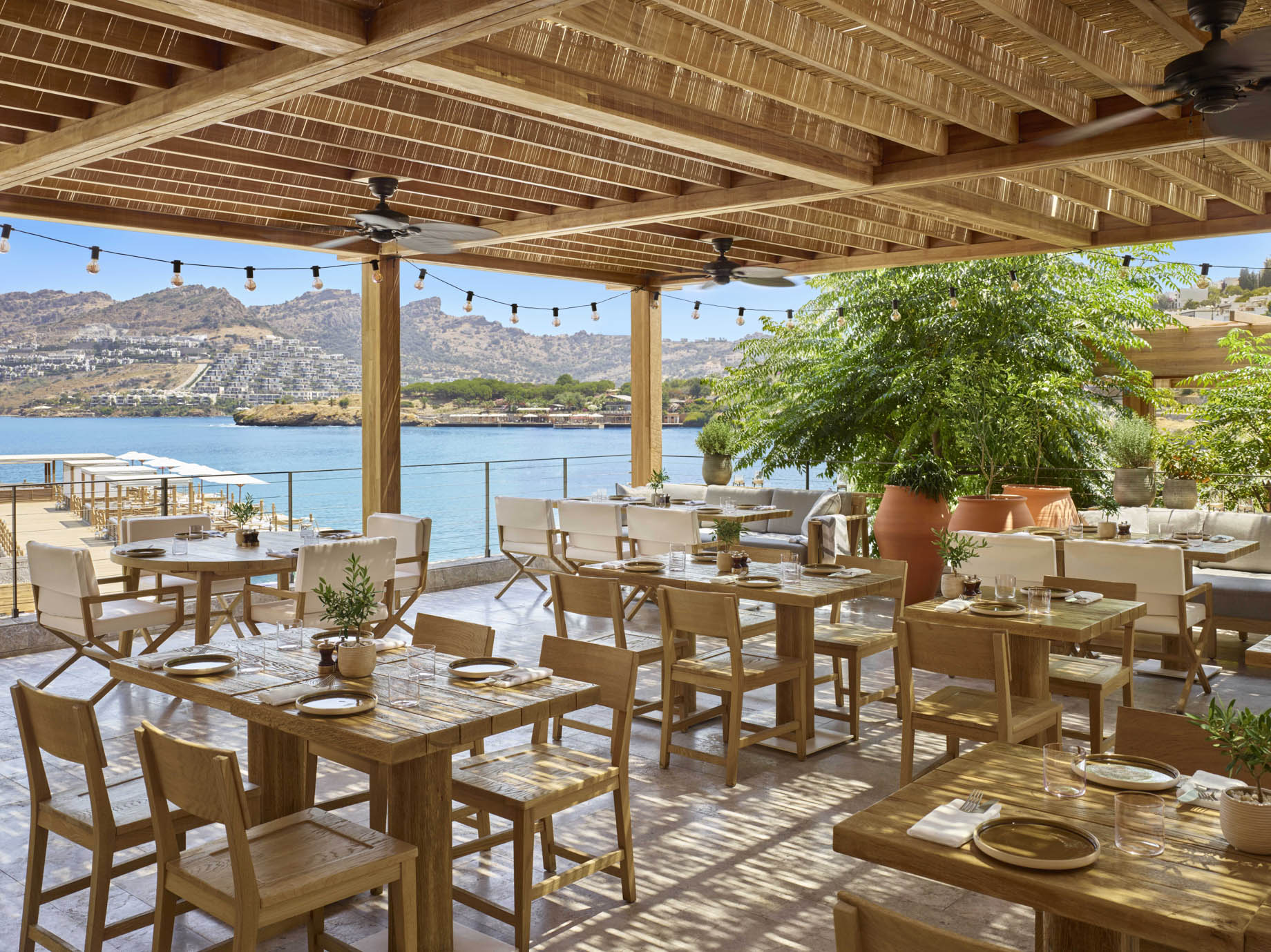 The Bodrum EDITION Hotel – Bodrum Mugla, Turkey – Beach Club Lounge