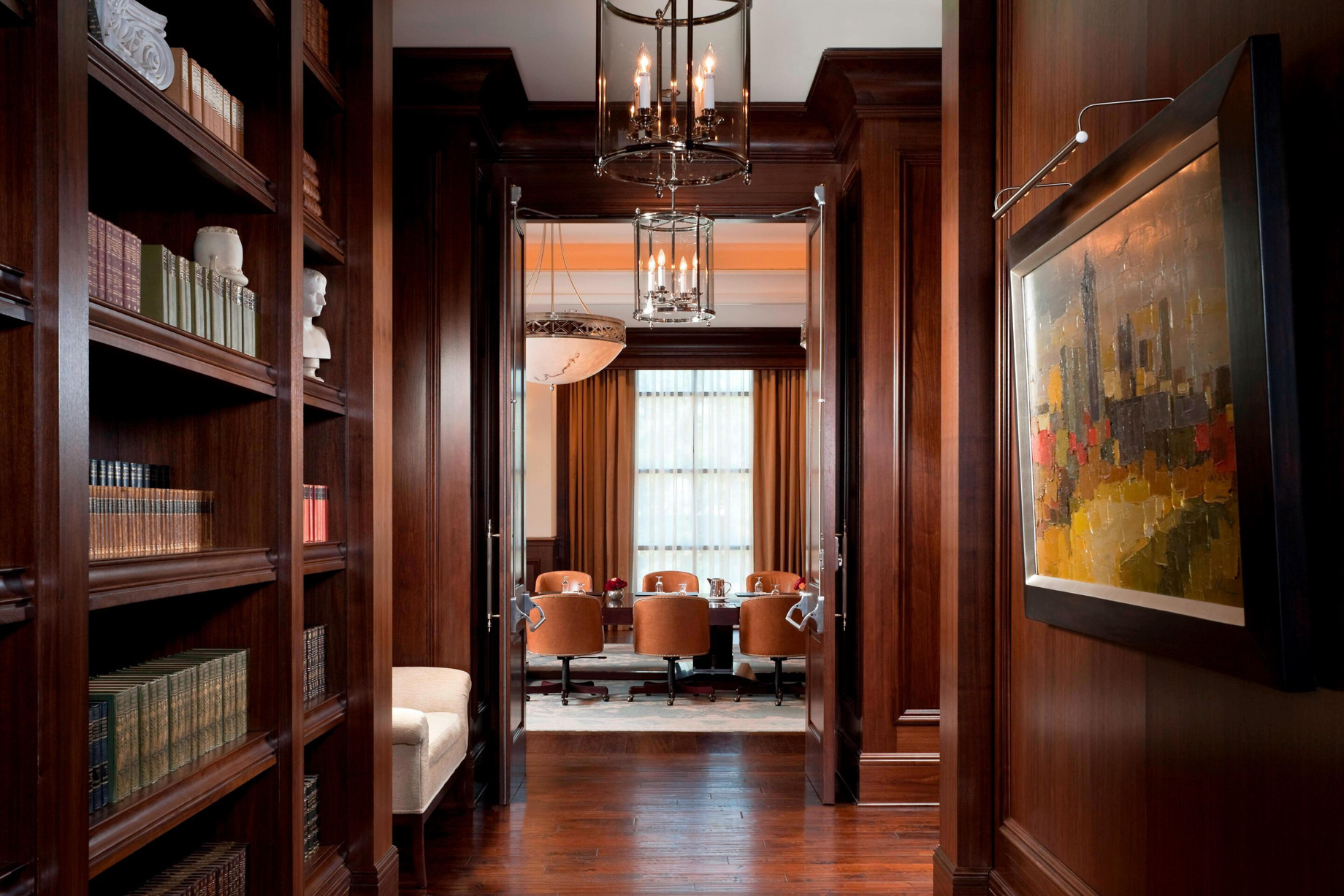 The St. Regis Atlanta Hotel - Atlanta, GA, USA - Library