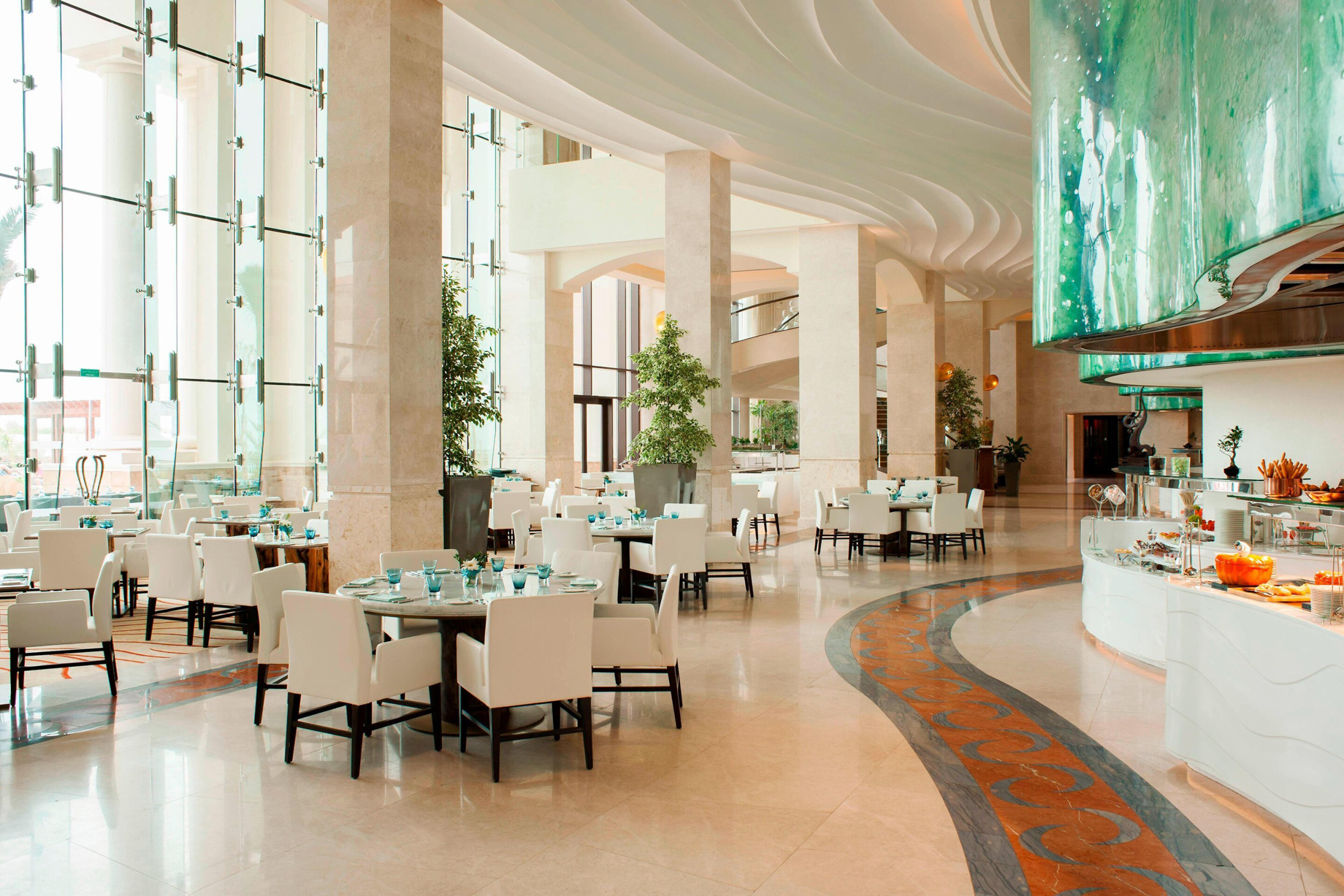 The St. Regis Saadiyat Island Resort – Abu Dhabi, UAE – Olea Restaurant Seating