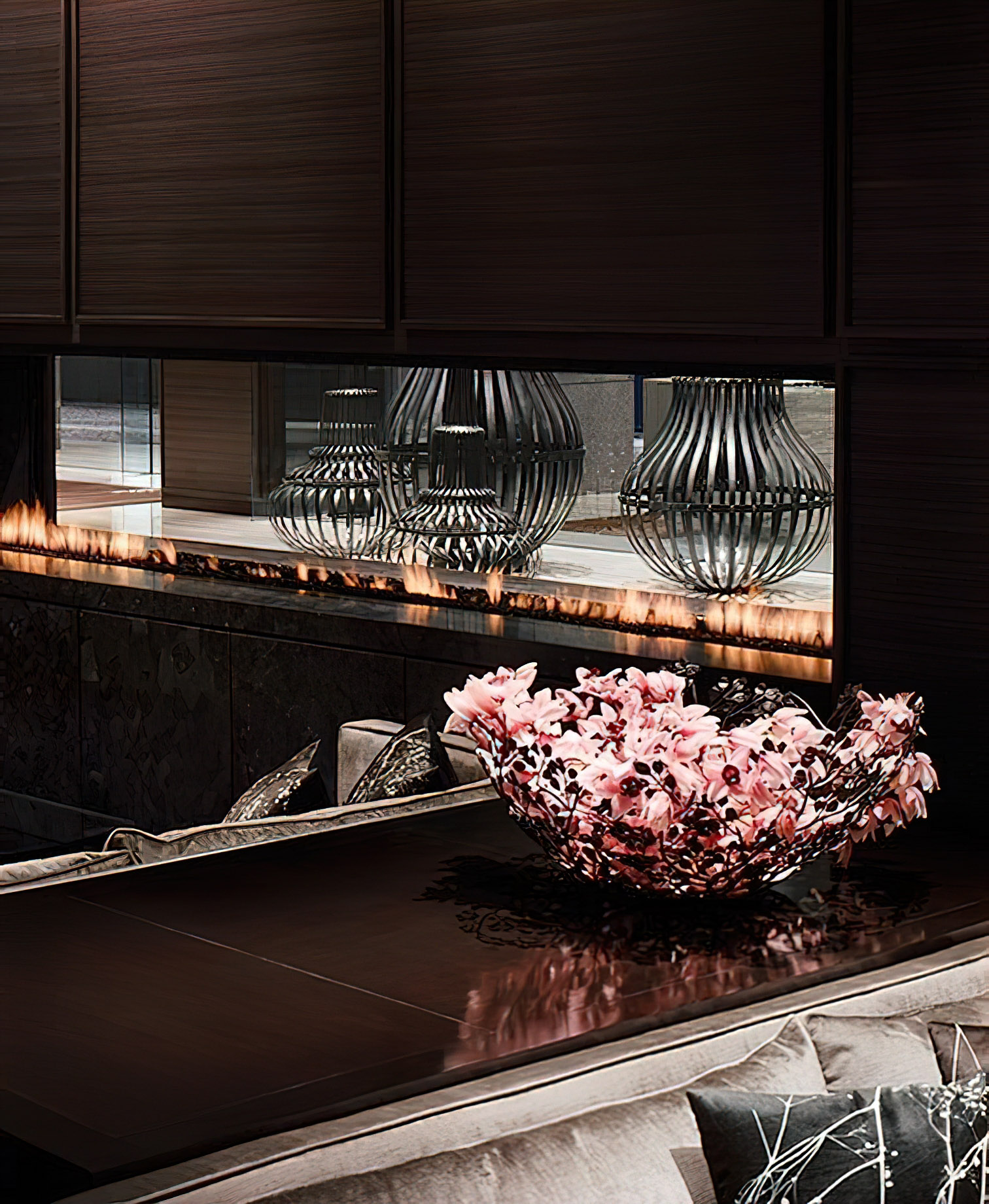 The St. Regis San Francisco Hotel - San Francisco, CA, USA - Lobby Fireplace