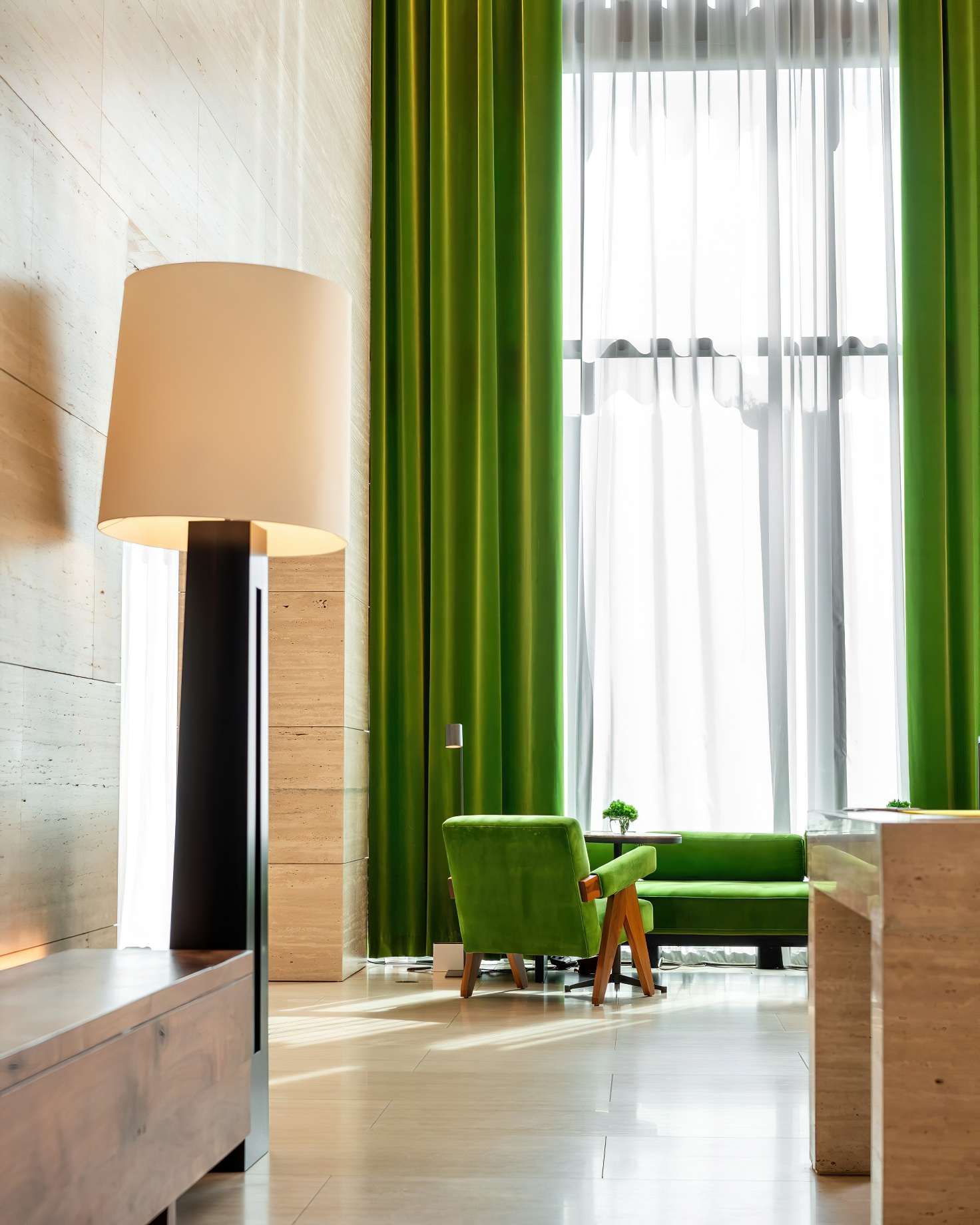 The West Hollywood EDITION Hotel - West Hollywood, CA, USA - Lobby Artistic Decor