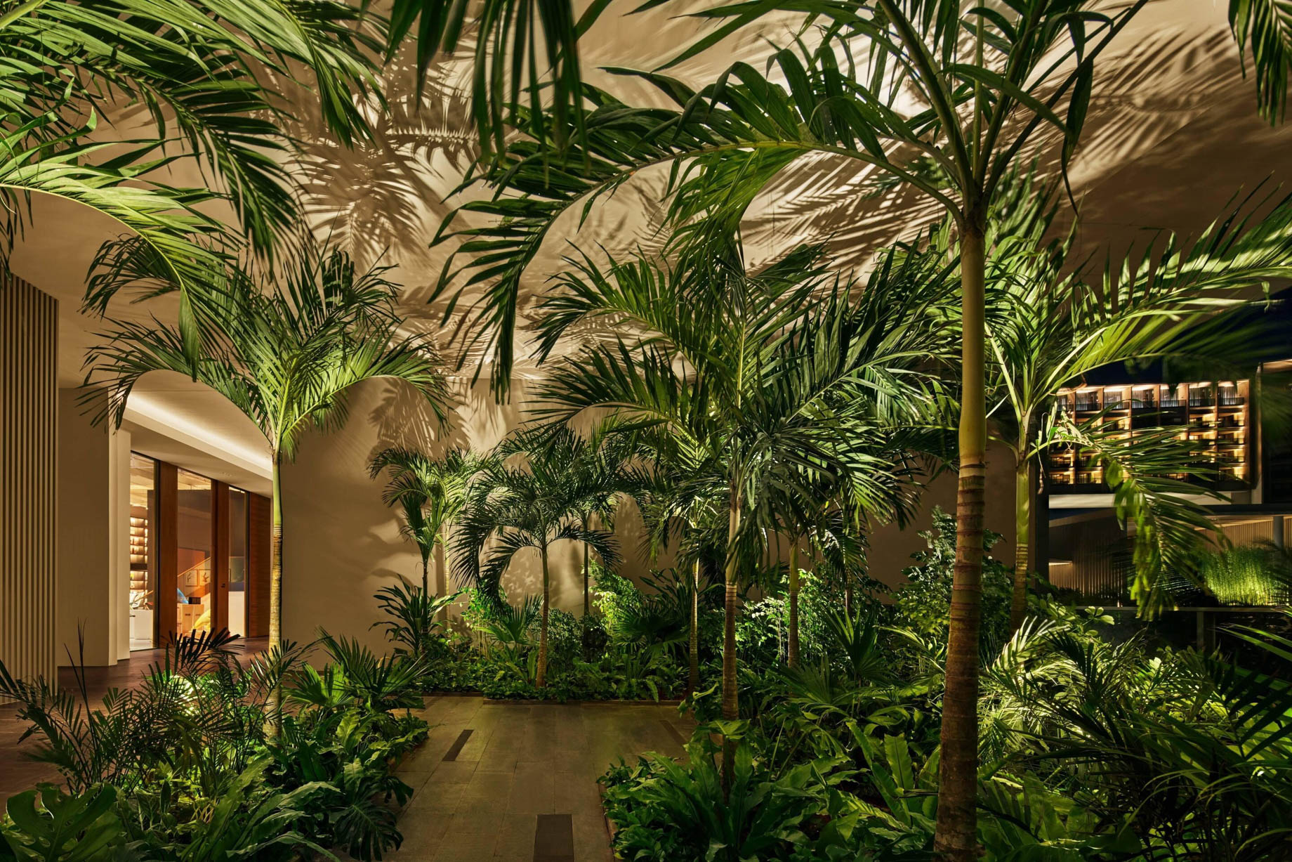The Sanya EDITION Hotel – Sanya, Hainan, China – Lobby Pathway
