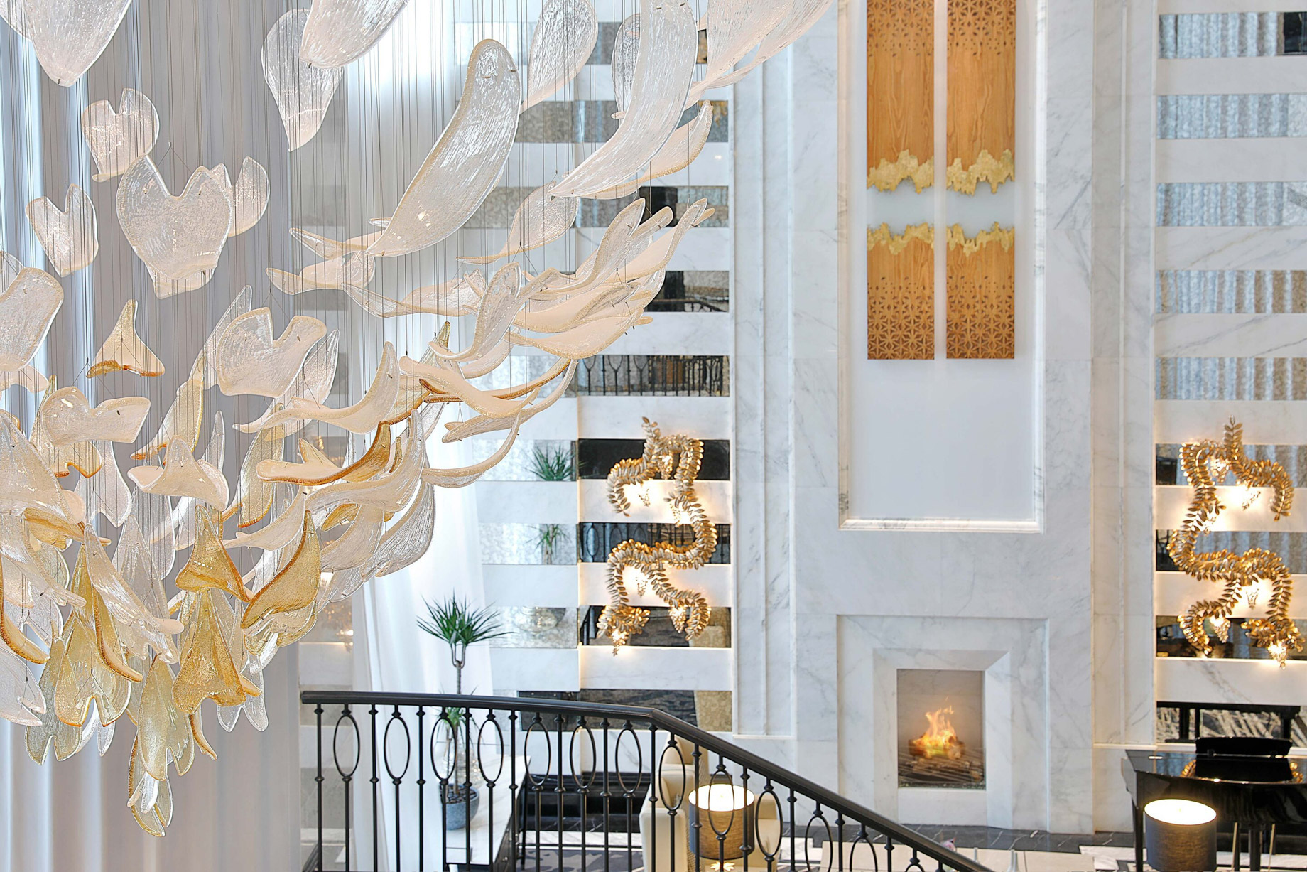 The St. Regis Amman Hotel – Amman, Jordan – Tea Lounge Decor