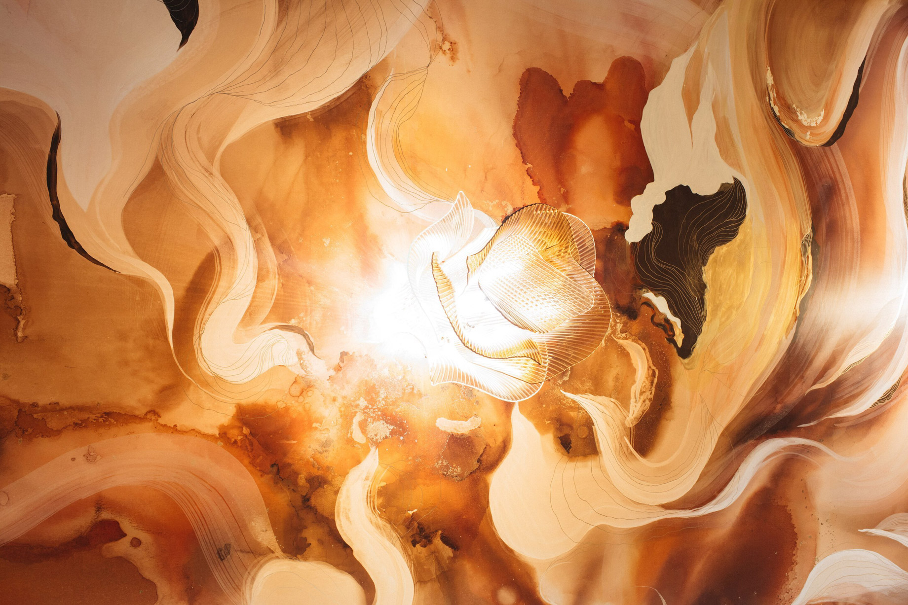 The St. Regis Toronto Hotel – Toronto, Ontario, Canada – LOUIX LOUIS Ceiling Mural