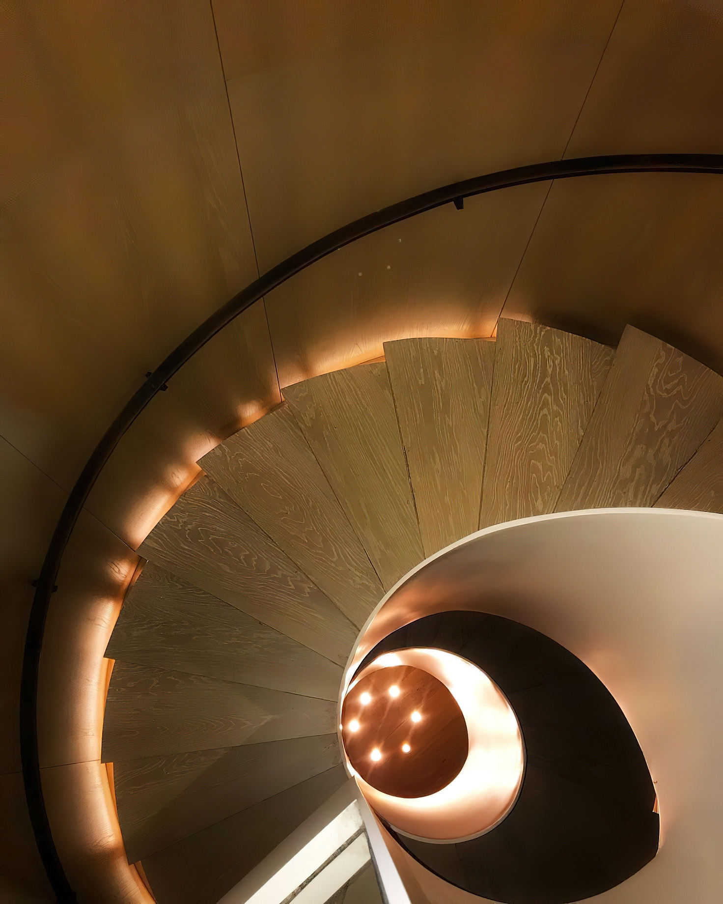 The New York EDITION Hotel - New York, NY, USA - Staircase Winding Composition