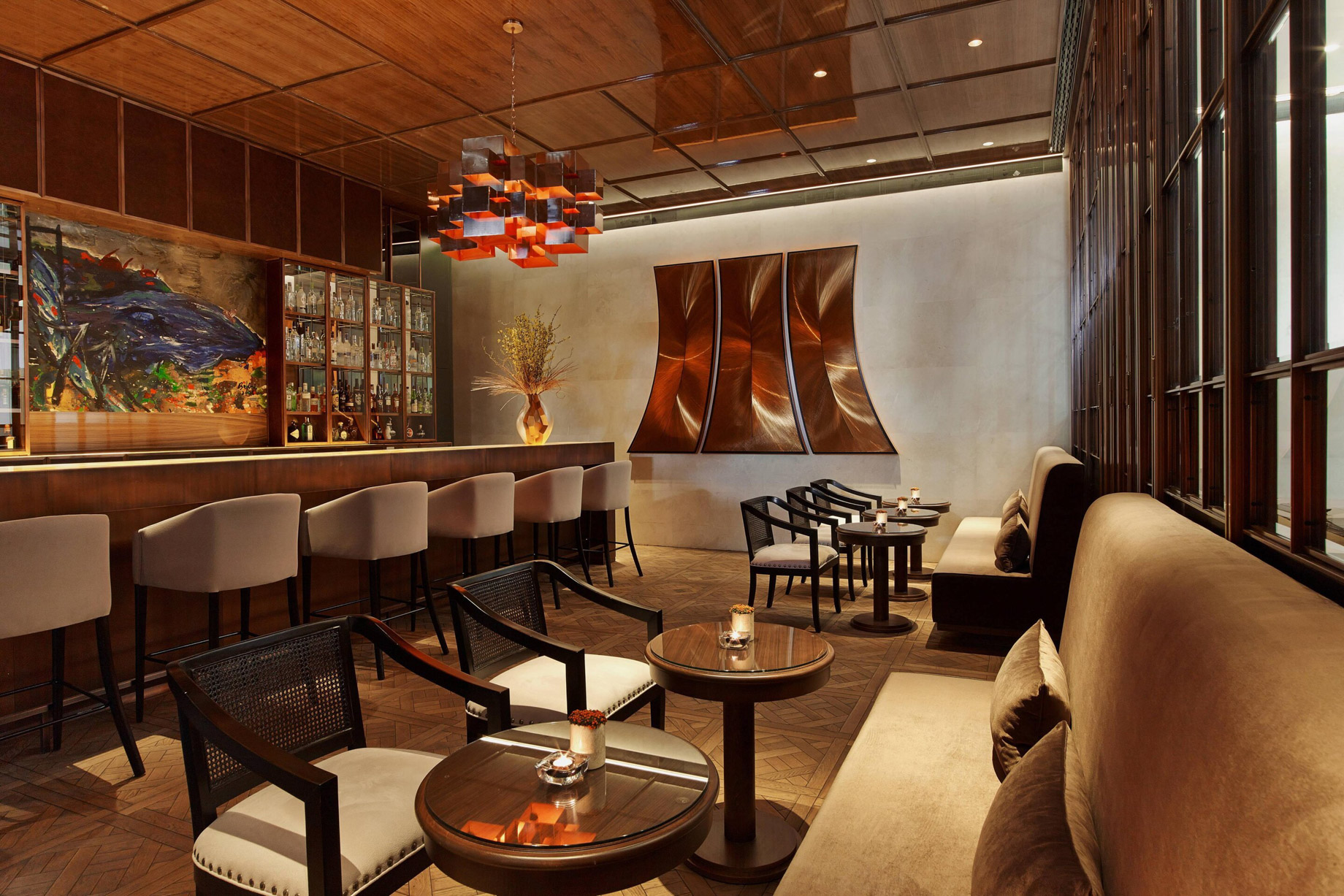 The St. Regis Istanbul Hotel - Istanbul, Turkey - Petit O Bar Seating