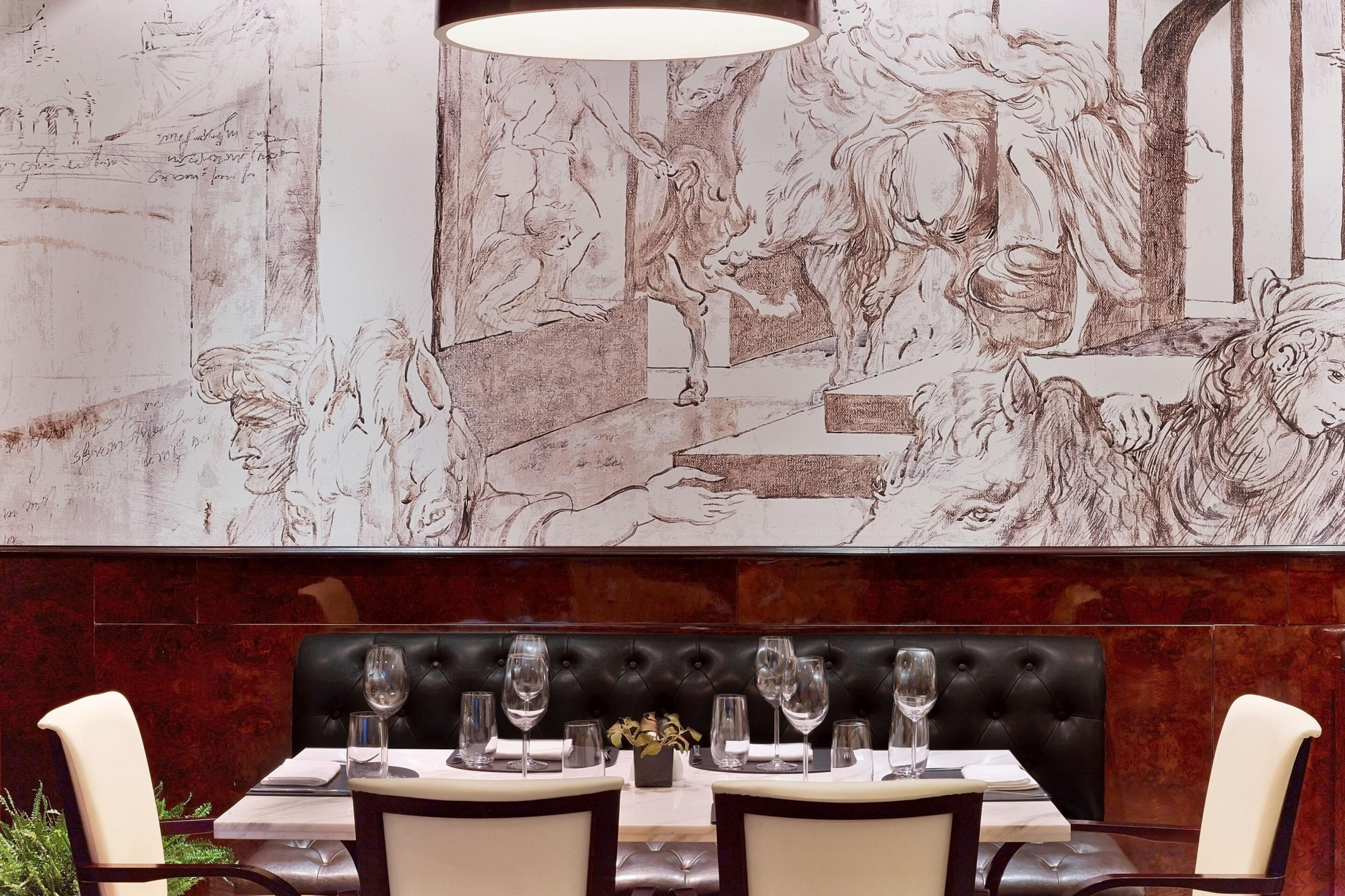 The St. Regis Moscow Nikolskaya Hotel – Moscow, Russia – Italian Osteria A Tavola Interior