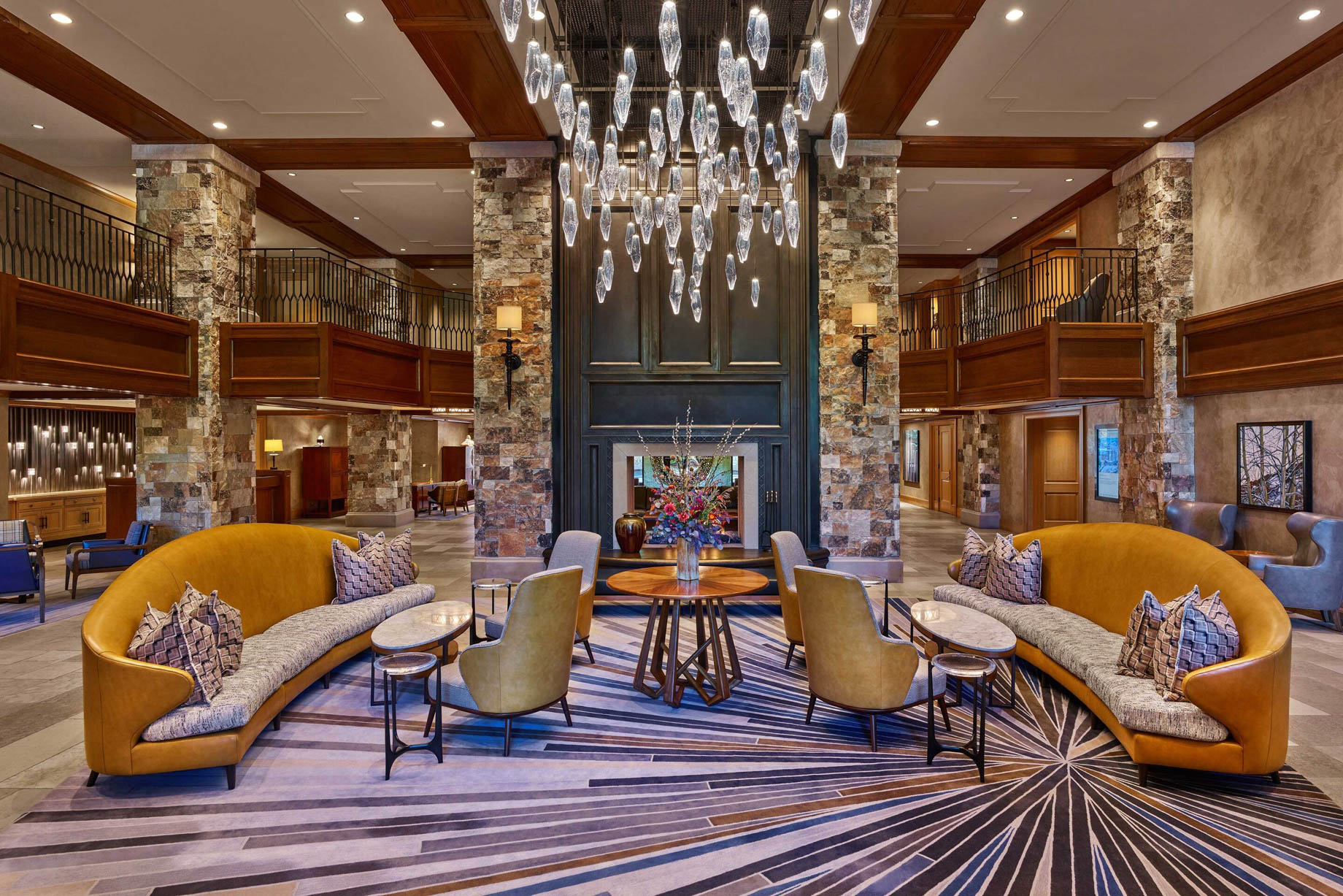 The St. Regis Deer Valley Resort - Park City, UT, USA - Lobby Interior