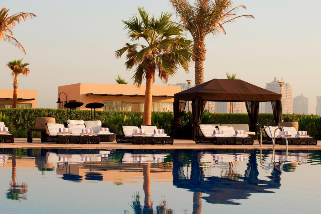 The St. Regis Doha Hotel - Doha, Qatar - Outdoor Pool Cabana