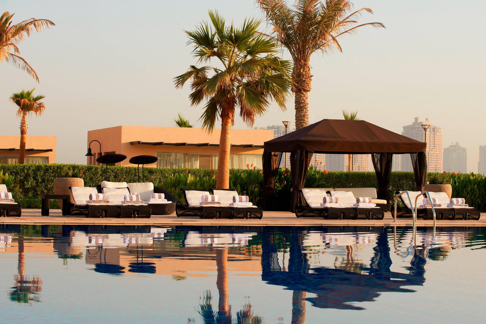 The St. Regis Doha Hotel – Doha, Qatar – Outdoor Pool Cabana