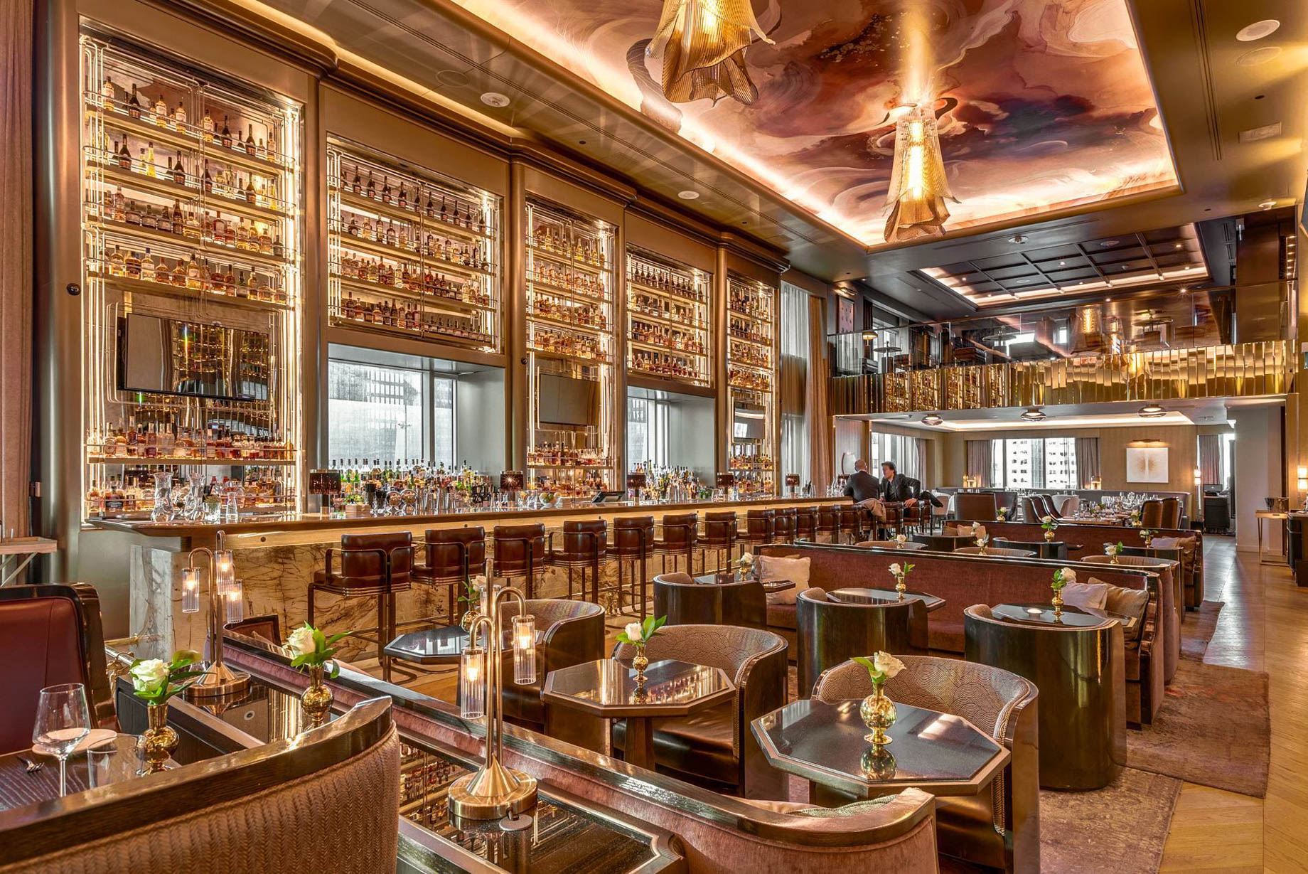 The St. Regis Toronto Hotel – Toronto, Ontario, Canada – LOUIX LOUIS Grand Bar Interior Decor
