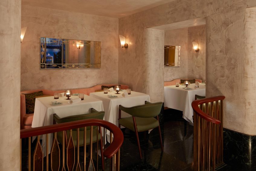 The St. Regis Venice Hotel - Venice, Italy - Gio’s Restaurant & Garden Tables