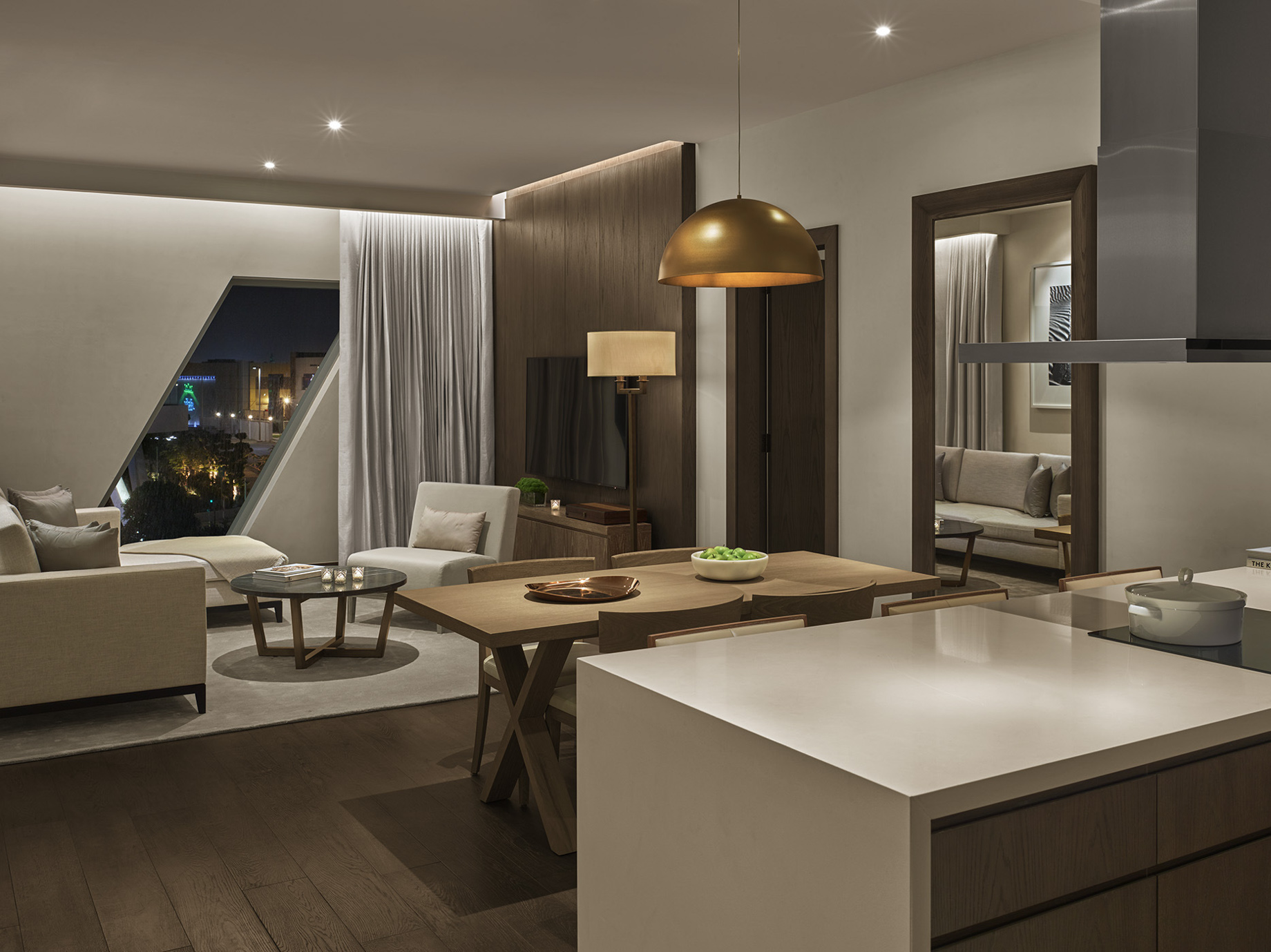The Abu Dhabi EDITION Hotel – Abu Dhabi, UAE – Apartment Living Room