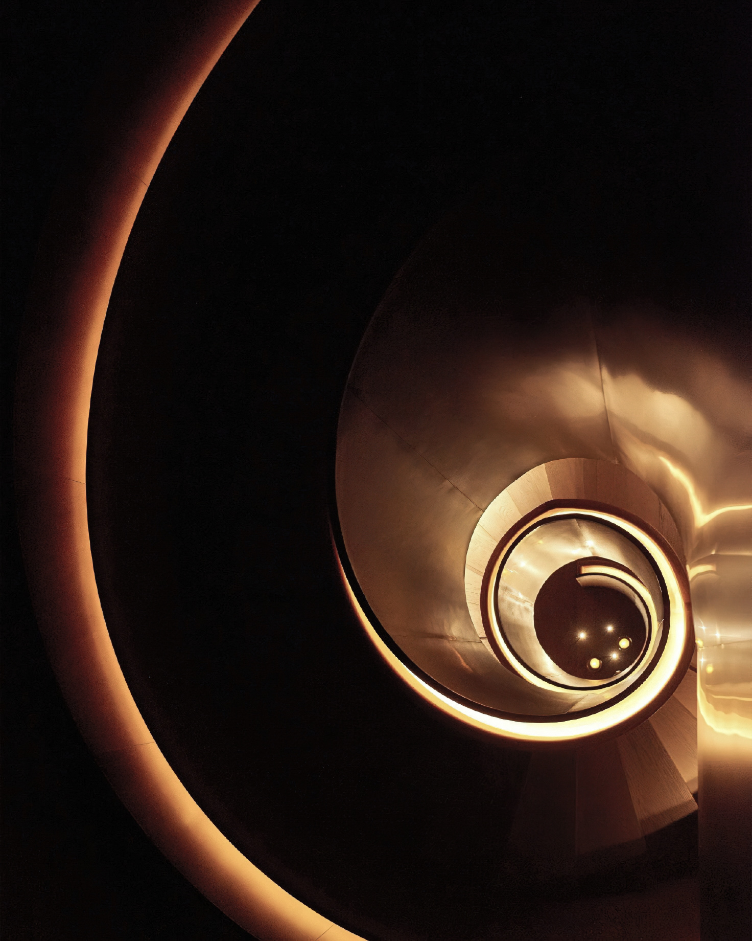 The Shanghai EDITION Hotel - Shanghai, China - Spiral Staircase