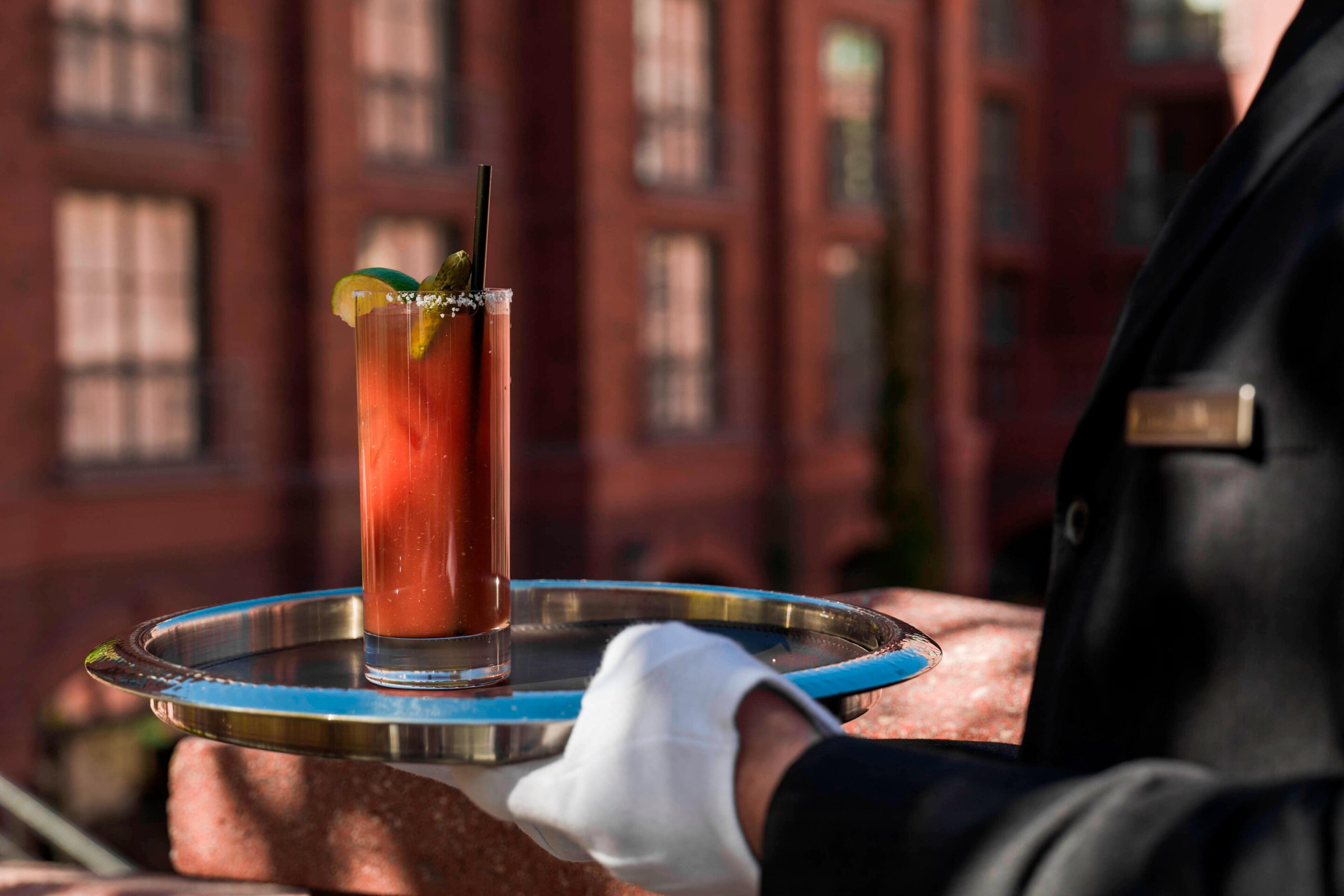 The St. Regis Aspen Resort - Aspen, CO, USA - King Cole Bar Signature Bloody Mary