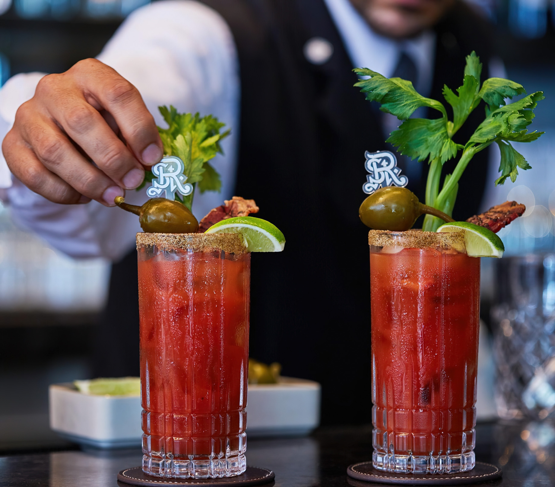 The St. Regis San Francisco Hotel - San Francisco, CA, USA - Handcrafted Bloody Marys