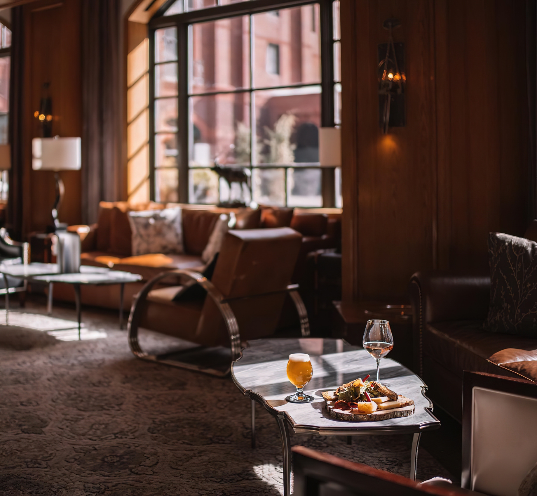 The St. Regis Aspen Resort – Aspen, CO, USA – Mountain Social Lounge Dining