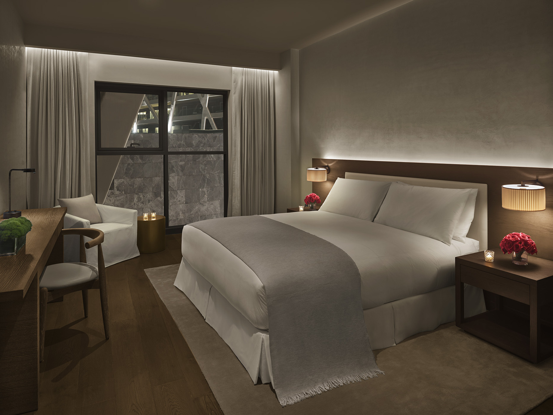 The Abu Dhabi EDITION Hotel – Abu Dhabi, UAE – Apartment Bedroom Marina View