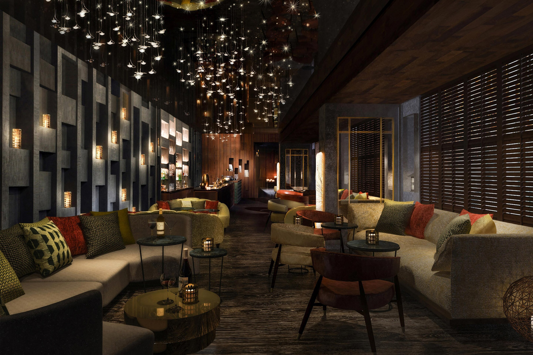 The St. Regis Downtown Dubai Hotel - Dubai, UAE - St. Regis Bar Interior