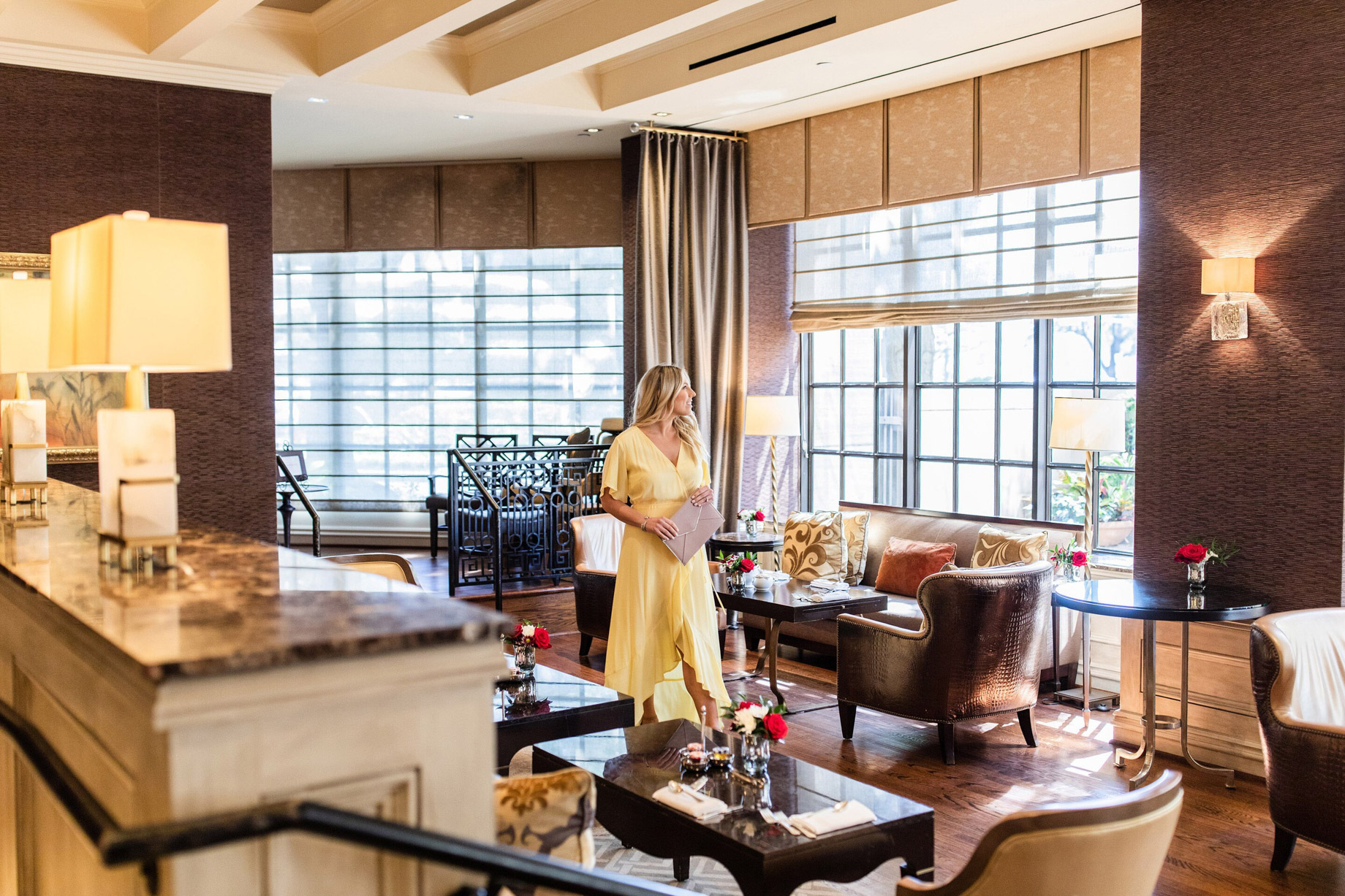 The St. Regis Houston Hotel – Houston, TX, USA – Tea Lounge Interior
