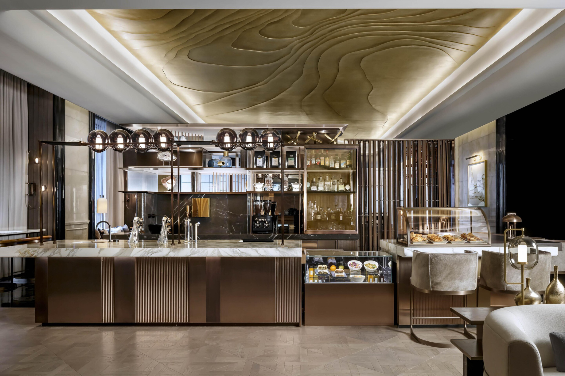 The St. Regis Toronto Hotel – Toronto, Ontario, Canada – Astor Lounge Interior Design