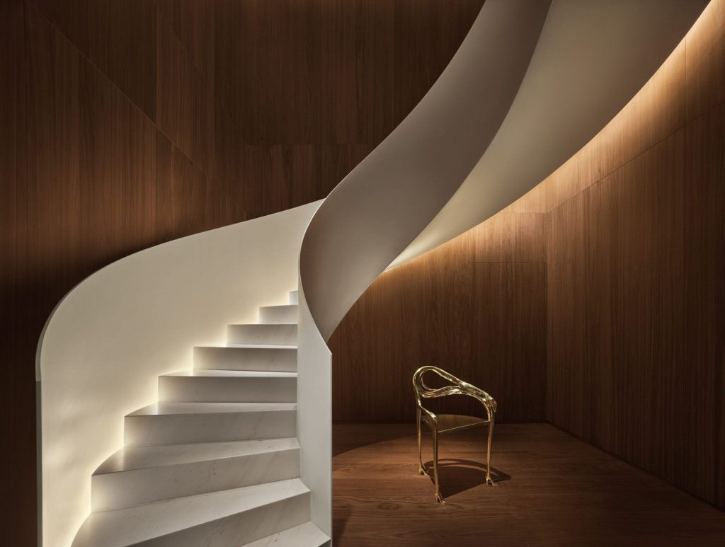 The Barcelona EDITION Hotel - Barcelona, Spain - Spiral Staircase