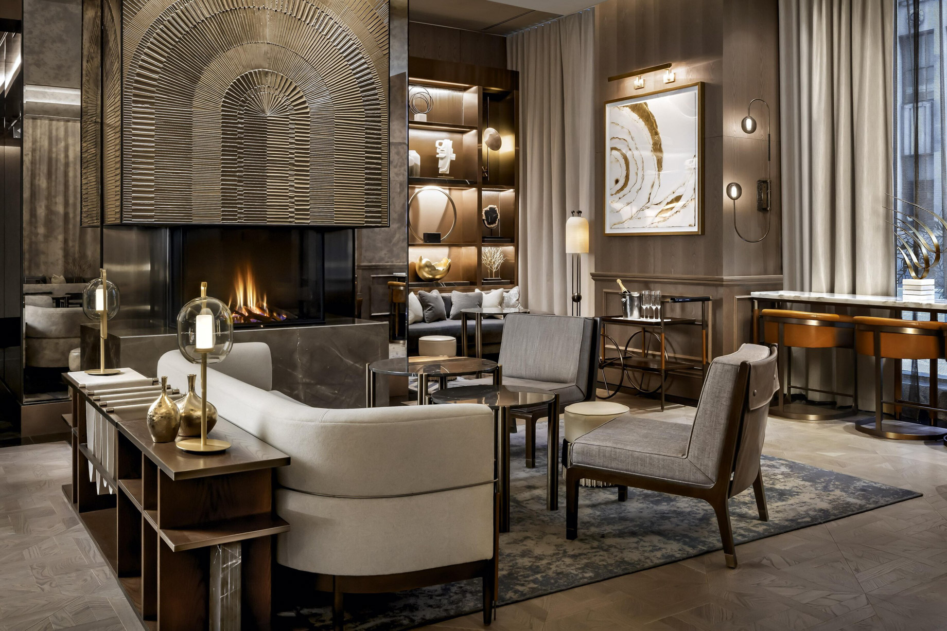 The St. Regis Toronto Hotel - Toronto, Ontario, Canada - Astor Lounge Interior