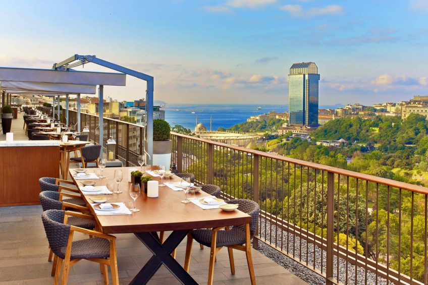The St. Regis Istanbul Hotel - Istanbul, Turkey - Spago Terrace