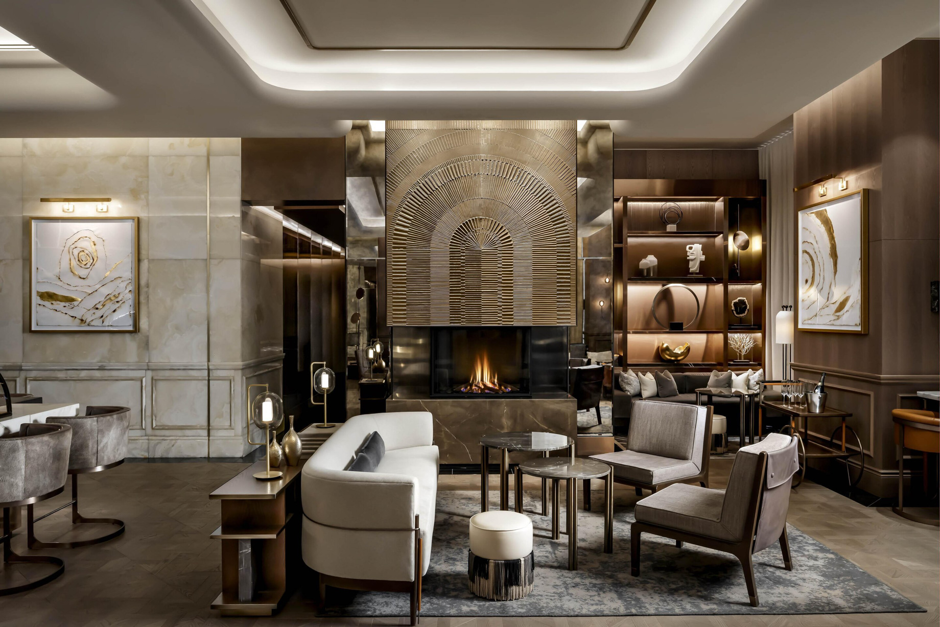 The St. Regis Toronto Hotel - Toronto, Ontario, Canada - Astor Lounge Seating