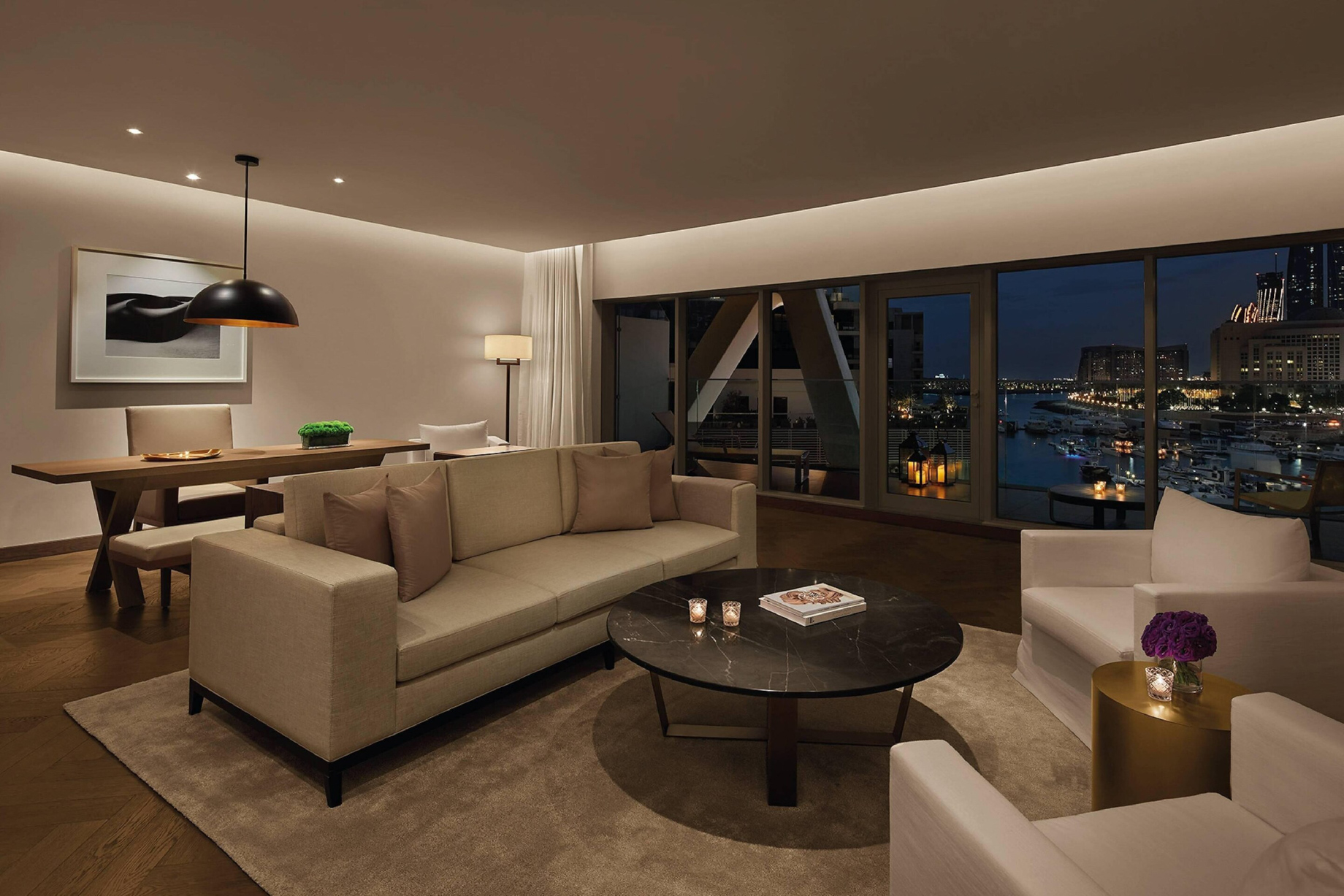 The Abu Dhabi EDITION Hotel – Abu Dhabi, UAE – Premier Suite Living Room