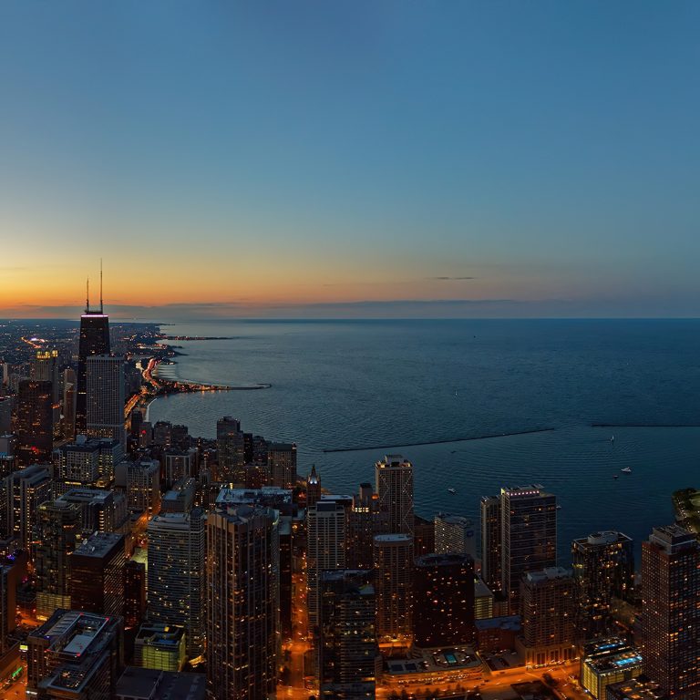 The St. Regis Chicago Hotel – Chicago, IL, USA – Night View