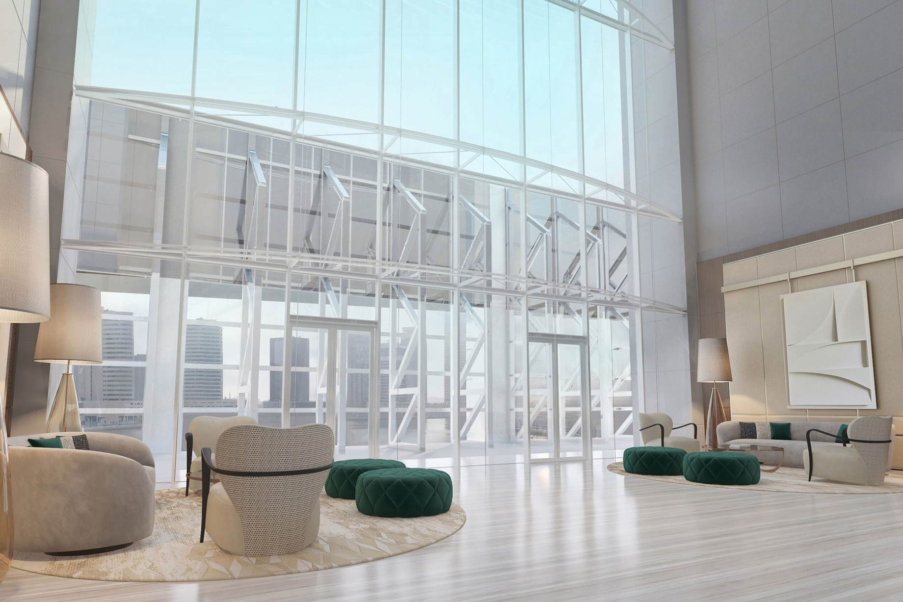 The St. Regis Downtown Dubai Hotel - Dubai, UAE - Pre Function Room