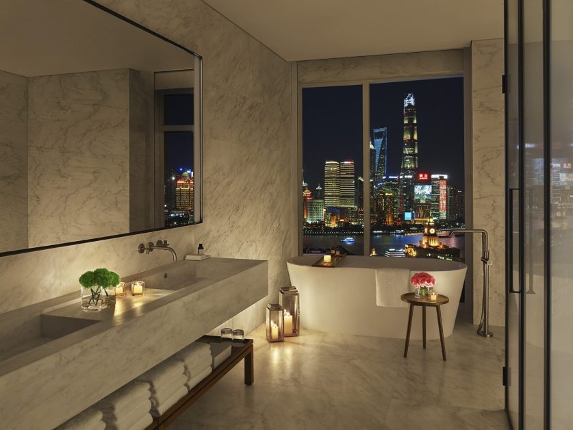 The Shanghai EDITION Hotel - Shanghai, China - Terrace Suite Bathroom