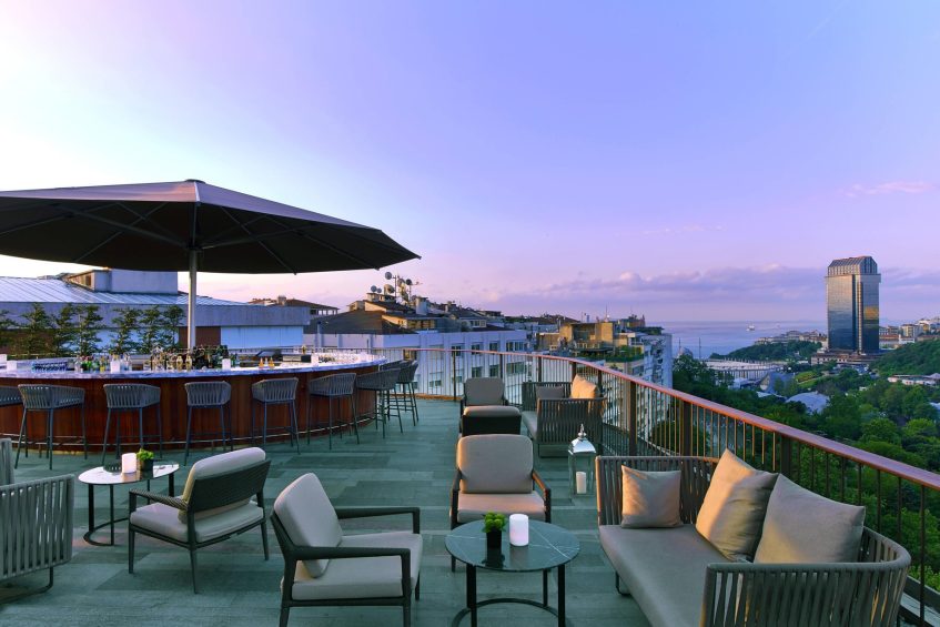 The St. Regis Istanbul Hotel - Istanbul, Turkey - Spago Terrace Evening