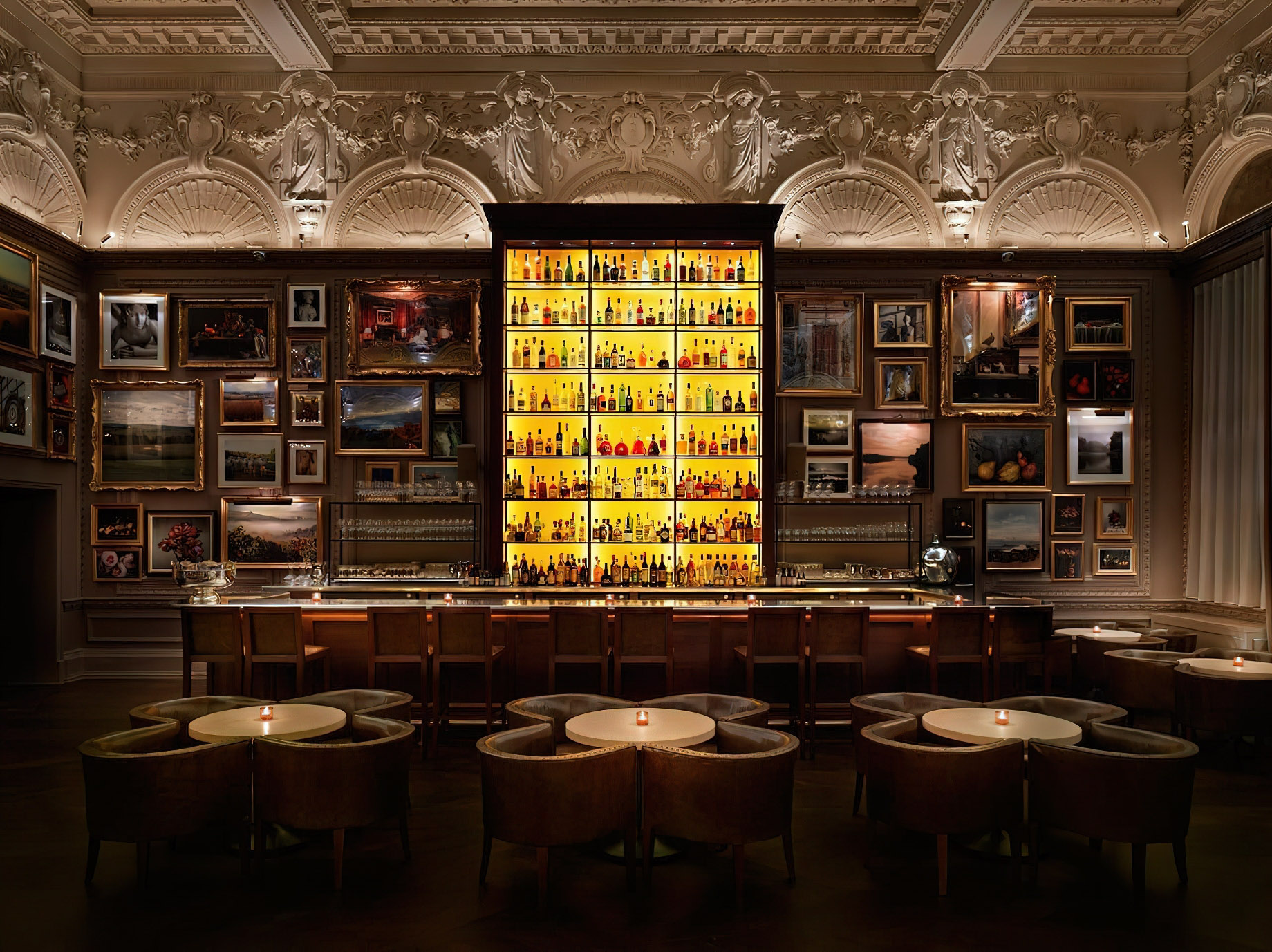 The London EDITION Hotel – London, United Kingdom – Berners Tavern Bar