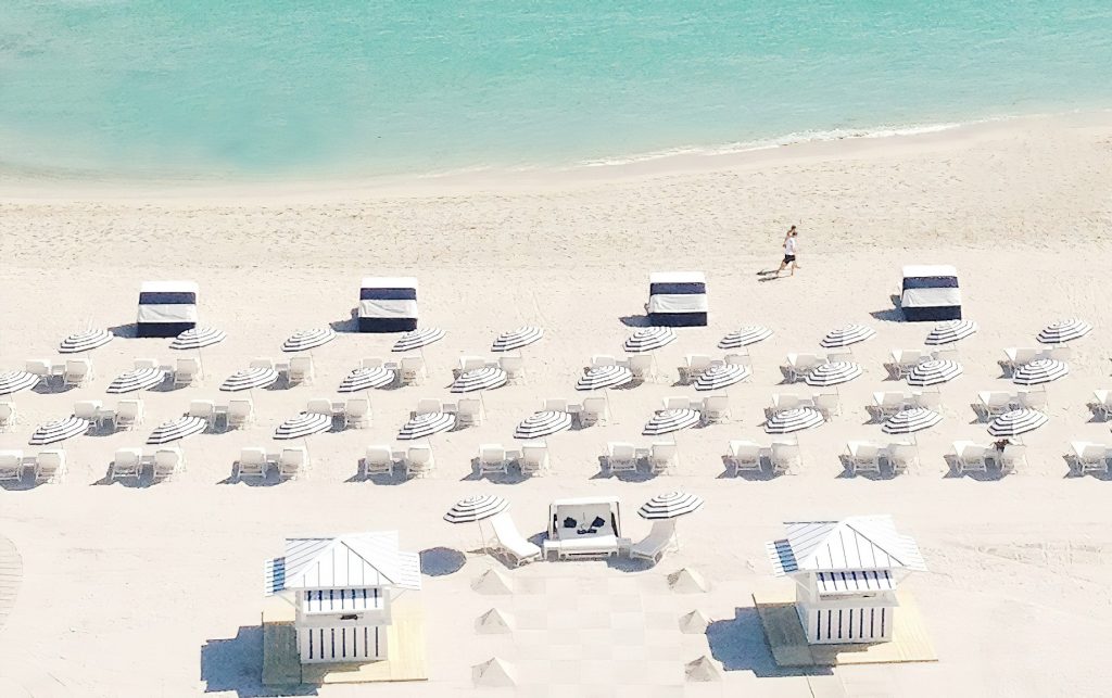 The Miami Beach EDITION Hotel - Miami Beach, FL, USA - Beach Aerial View
