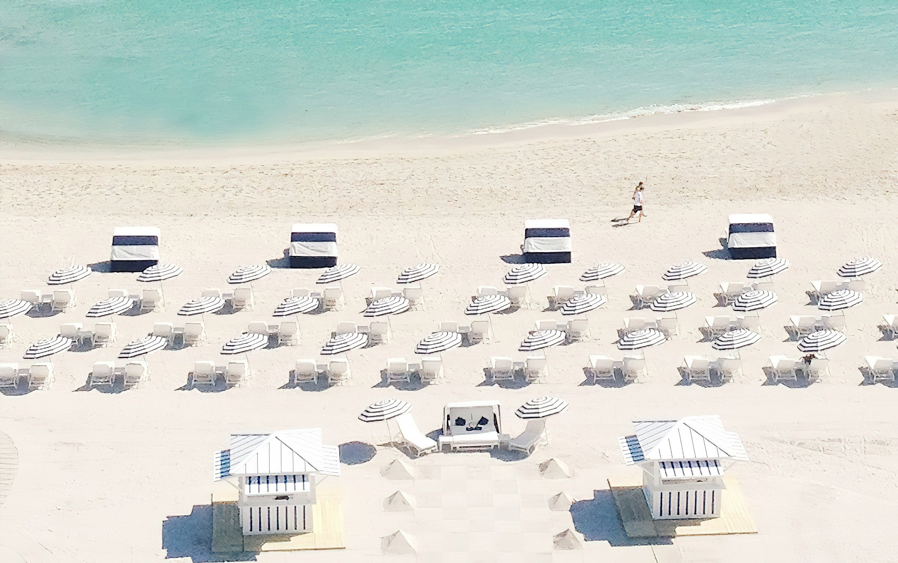 The Miami Beach EDITION Hotel - Miami Beach, FL, USA - Beach Aerial View
