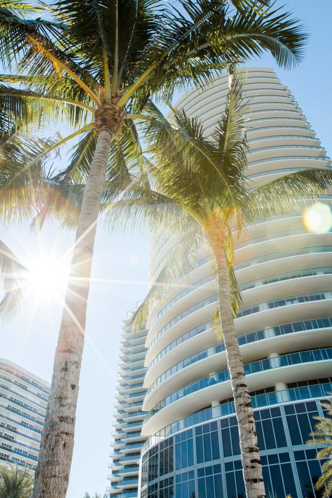 The St. Regis Bal Harbour Resort - Miami Beach, FL, USA - Tower Palms